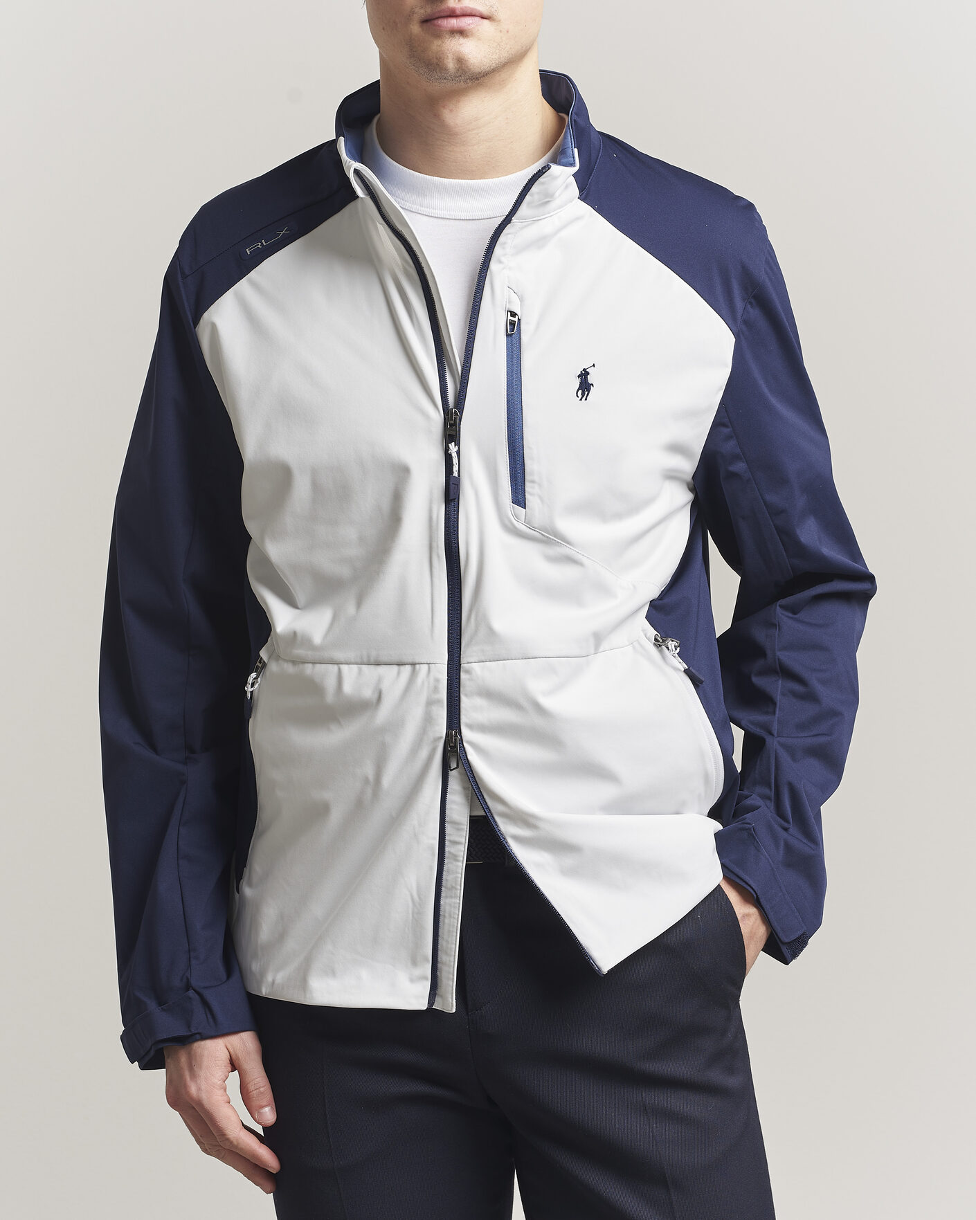 Mies | Takit | RLX Ralph Lauren | Lightweight Jacket Ceramic White/Refined Navy
