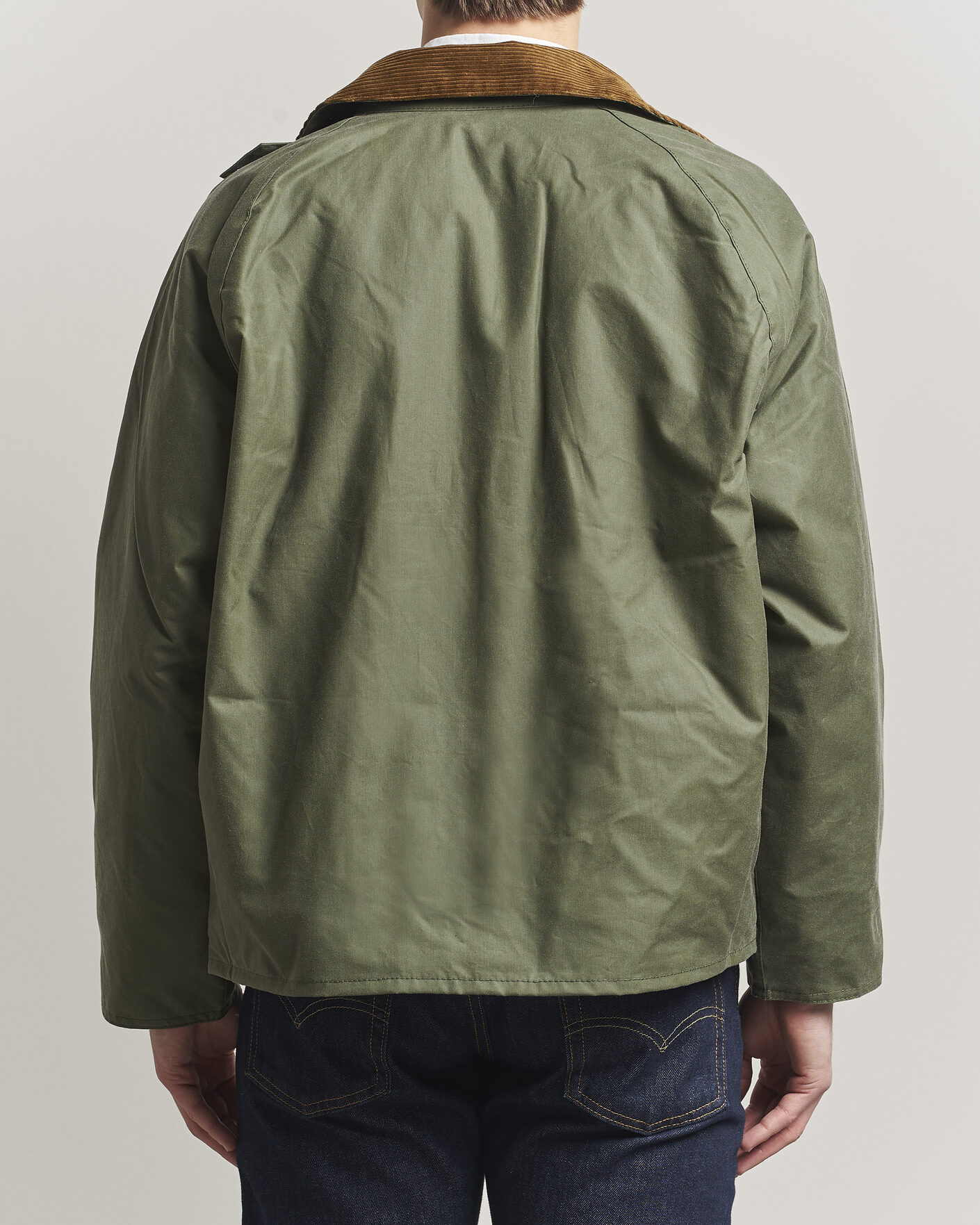 Mies | Takit | Barbour Heritage | Oversize Transport Wax Jacket Light Moss