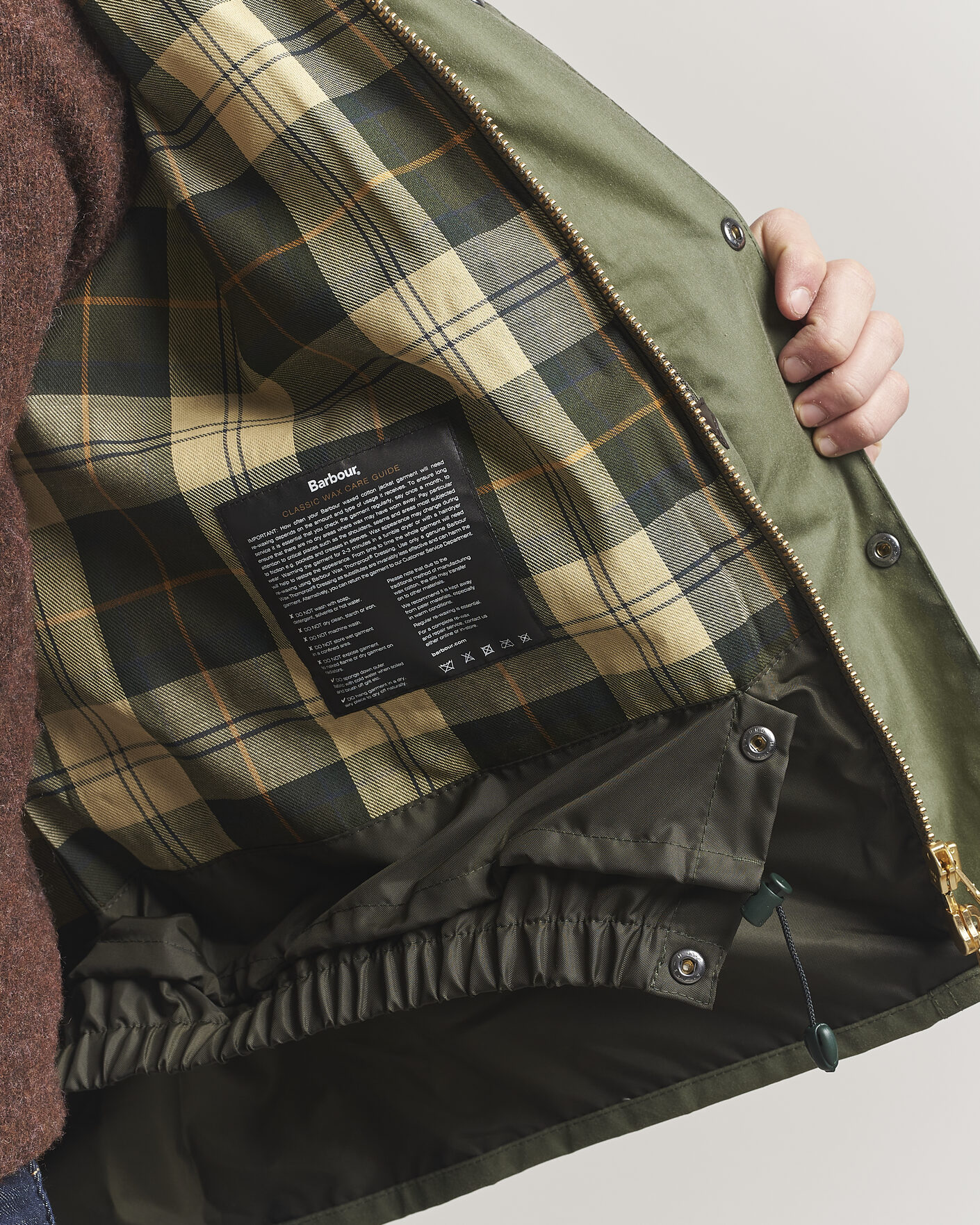 Mies | Takit | Barbour Heritage | Oversize Transport Wax Jacket Light Moss