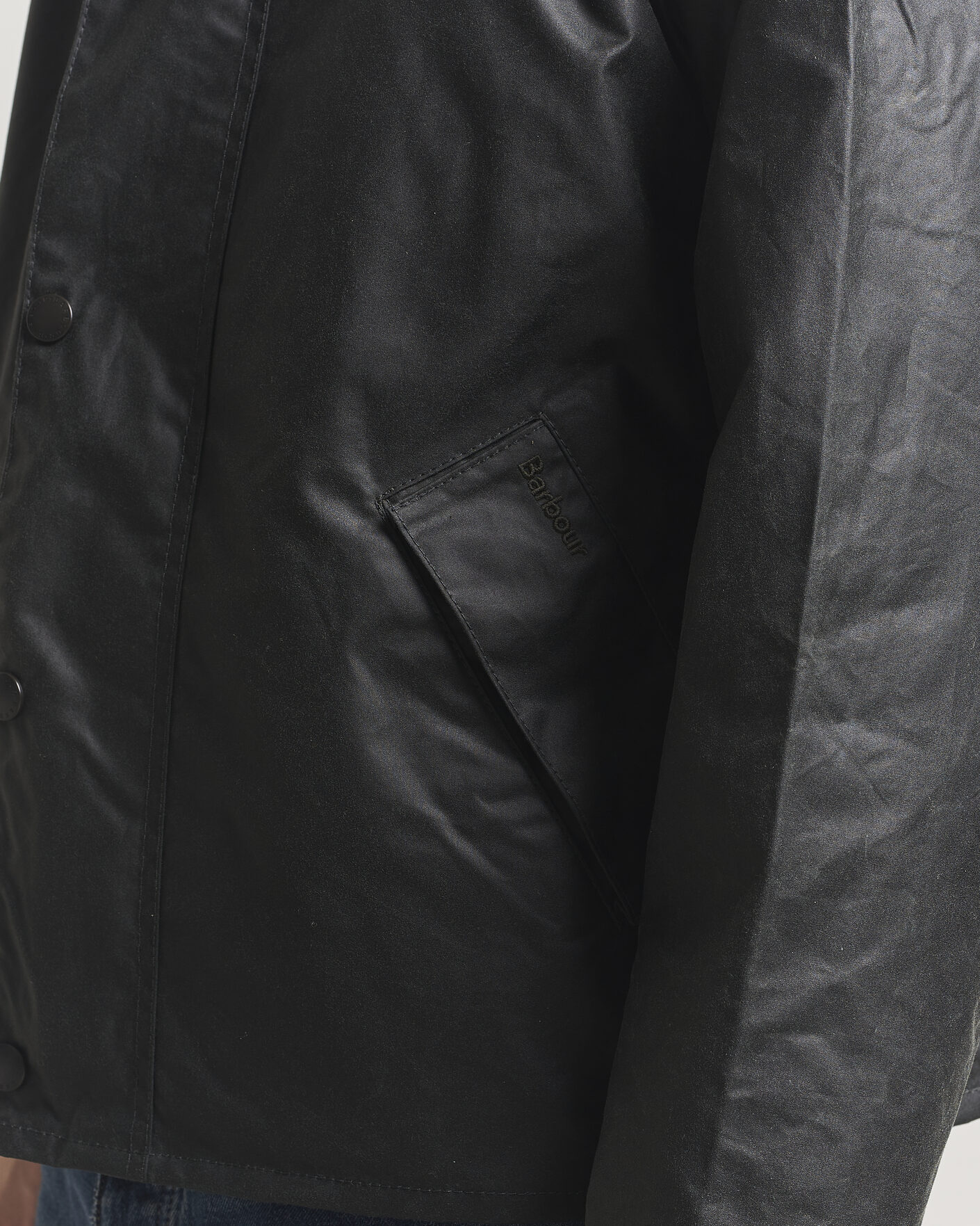 Mies | Takit | Barbour Heritage | Oversize Transport Wax Jacket Sage