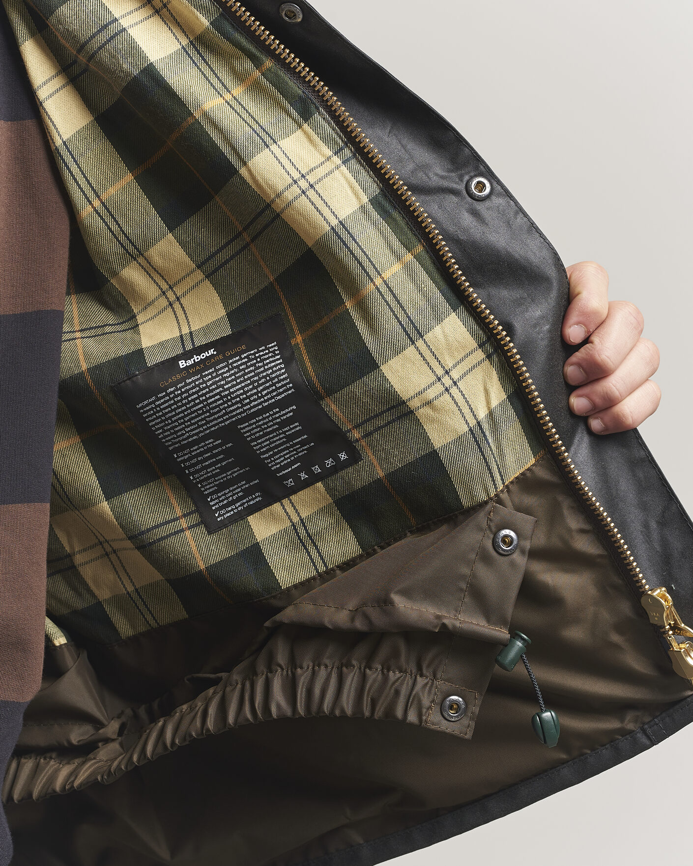 Mies | Takit | Barbour Heritage | Oversize Transport Wax Jacket Sage