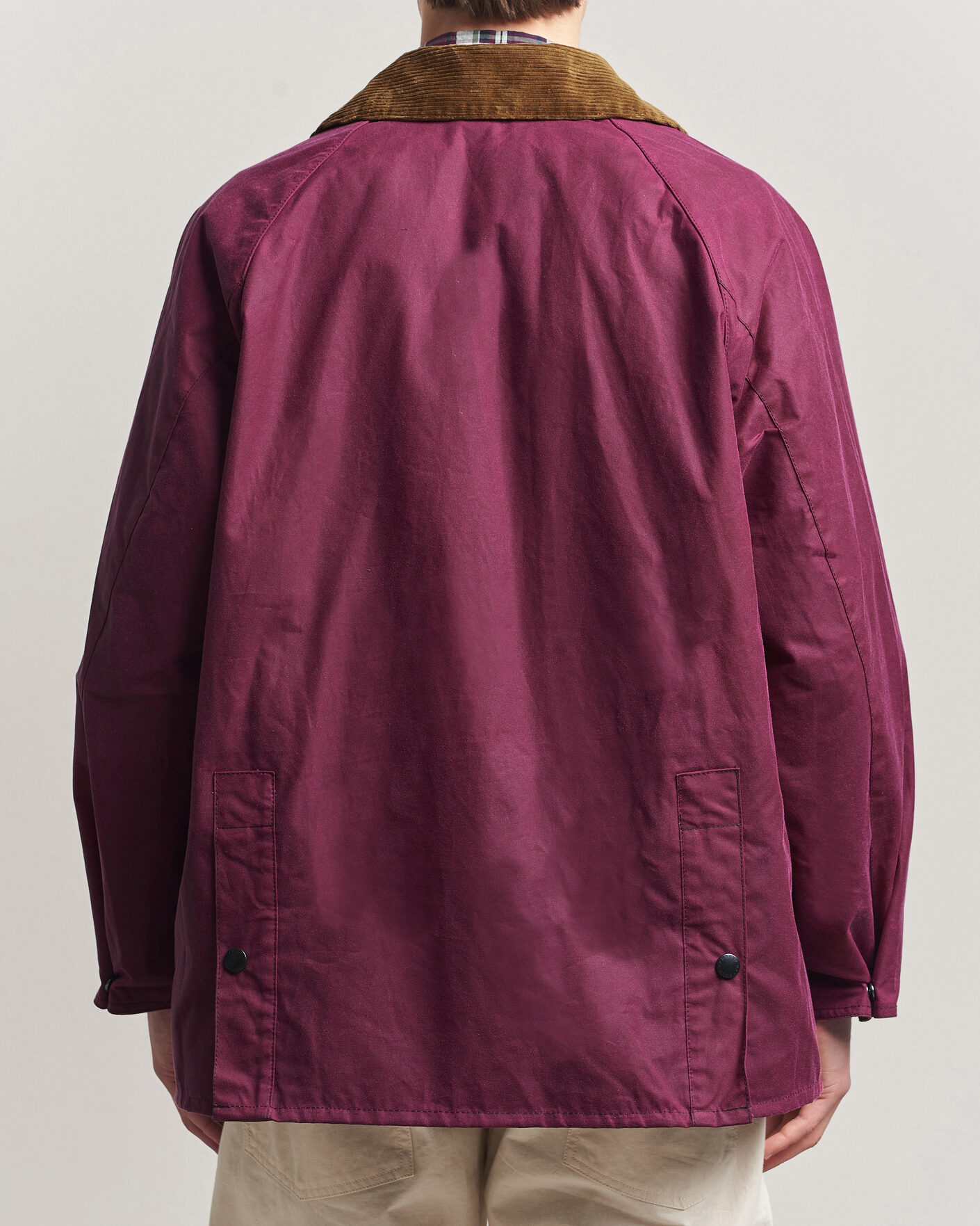 Mies | Takit | Barbour Heritage | Oversize Bedale Wax Jacket Wine