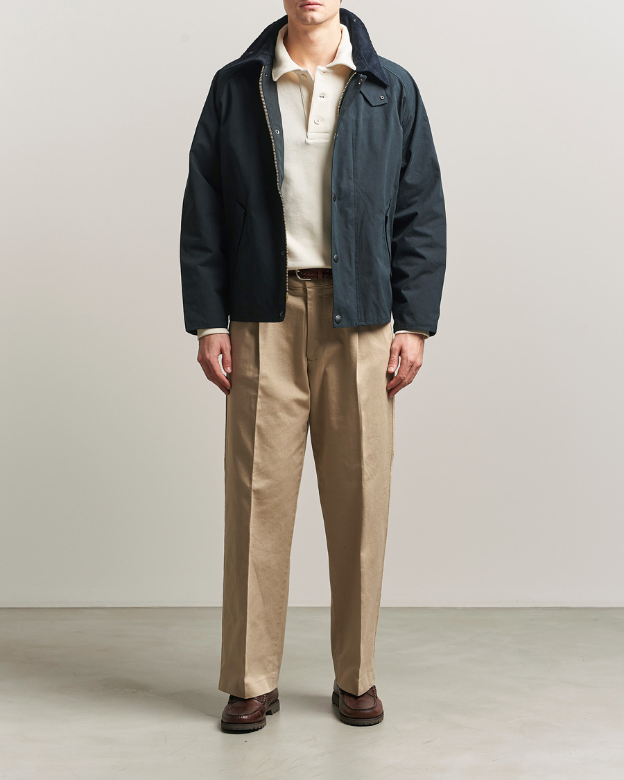 Mies | Takit | Barbour Heritage | Oversize Transporter Casual Jacket Navy