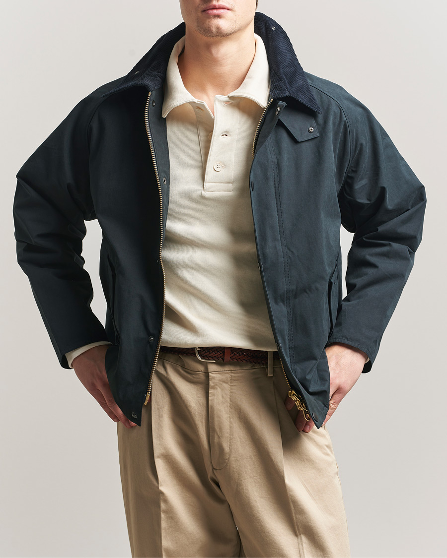 Mies | Takit | Barbour Heritage | Oversize Transporter Casual Jacket Navy