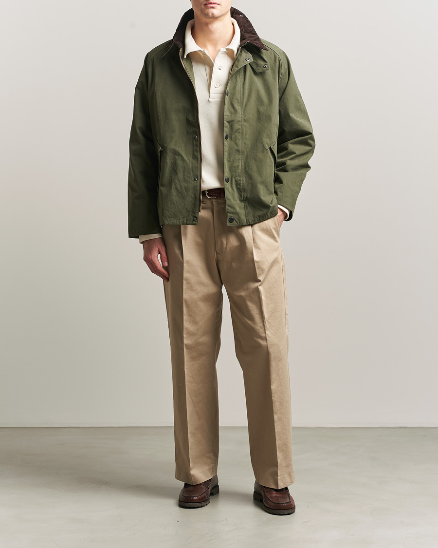Mies | Takit | Barbour Heritage | Oversize Transporter Casual Jacket Sage