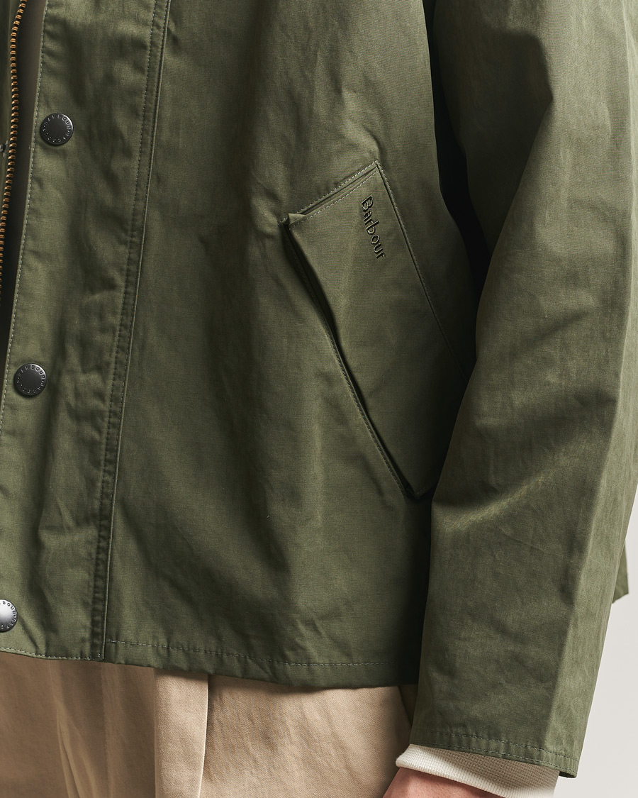 Mies | Takit | Barbour Heritage | Oversize Transporter Casual Jacket Sage