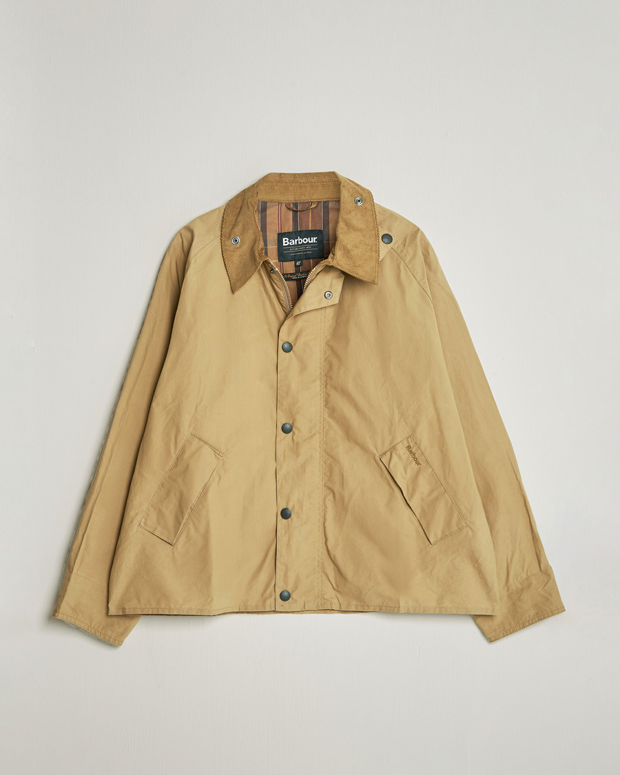 Mies | Takit | Barbour Heritage | Oversize Transporter Casual Jacket Golden Khaki