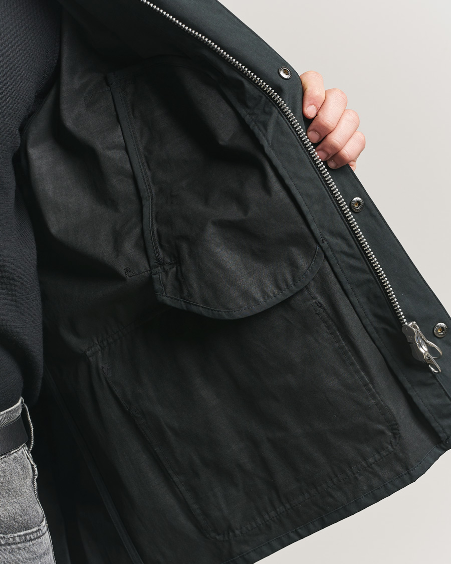 Mies | Takit | Barbour Heritage | Oversized Peached Bedale Jacket Black