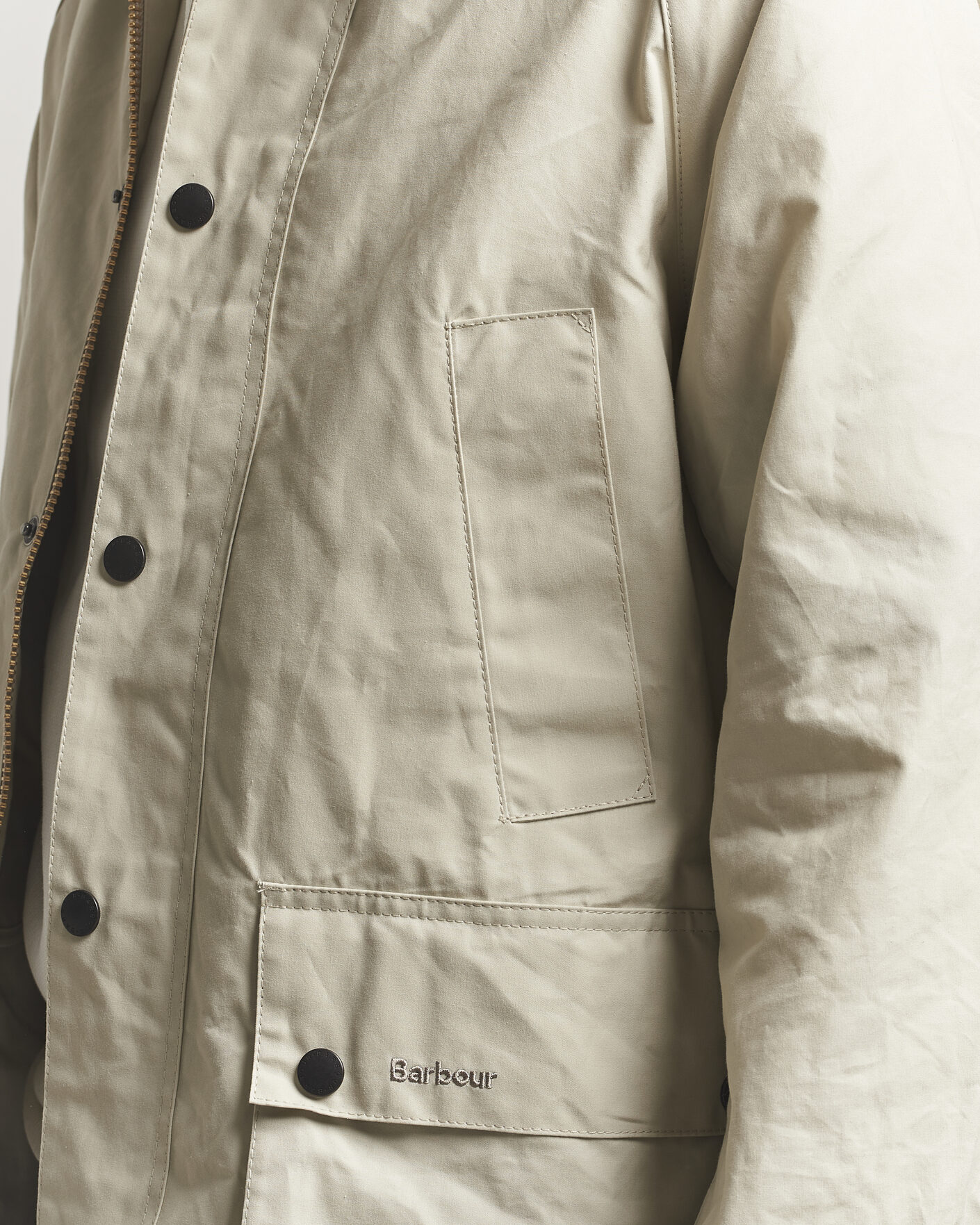 Mies | Takit | Barbour Heritage | Oversized Bedale Cotton Jacket Clay