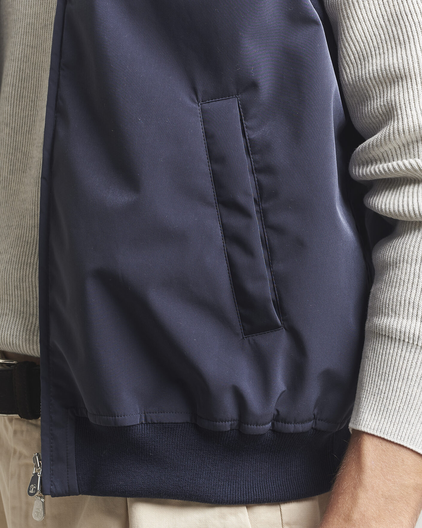 Mies | Ulkoliivit | Brunello Cucinelli | Nylon Padded Gilet Navy