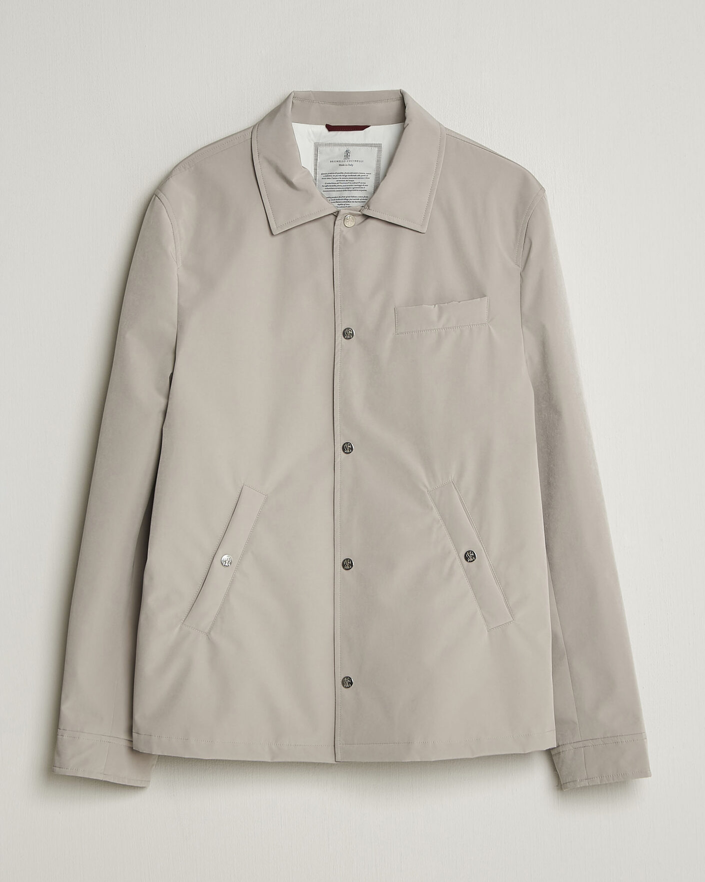 Mies | Takit | Brunello Cucinelli | Nylon Padded Jacket Beige