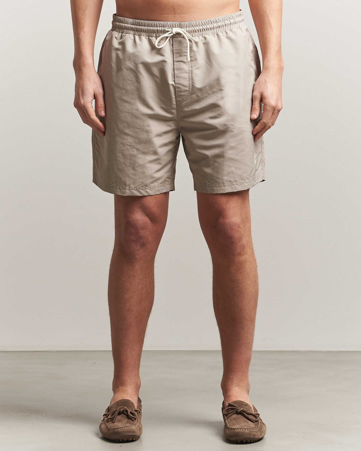 Mies | Uimahousut | Brunello Cucinelli | Nylon Swim Trunks Beige