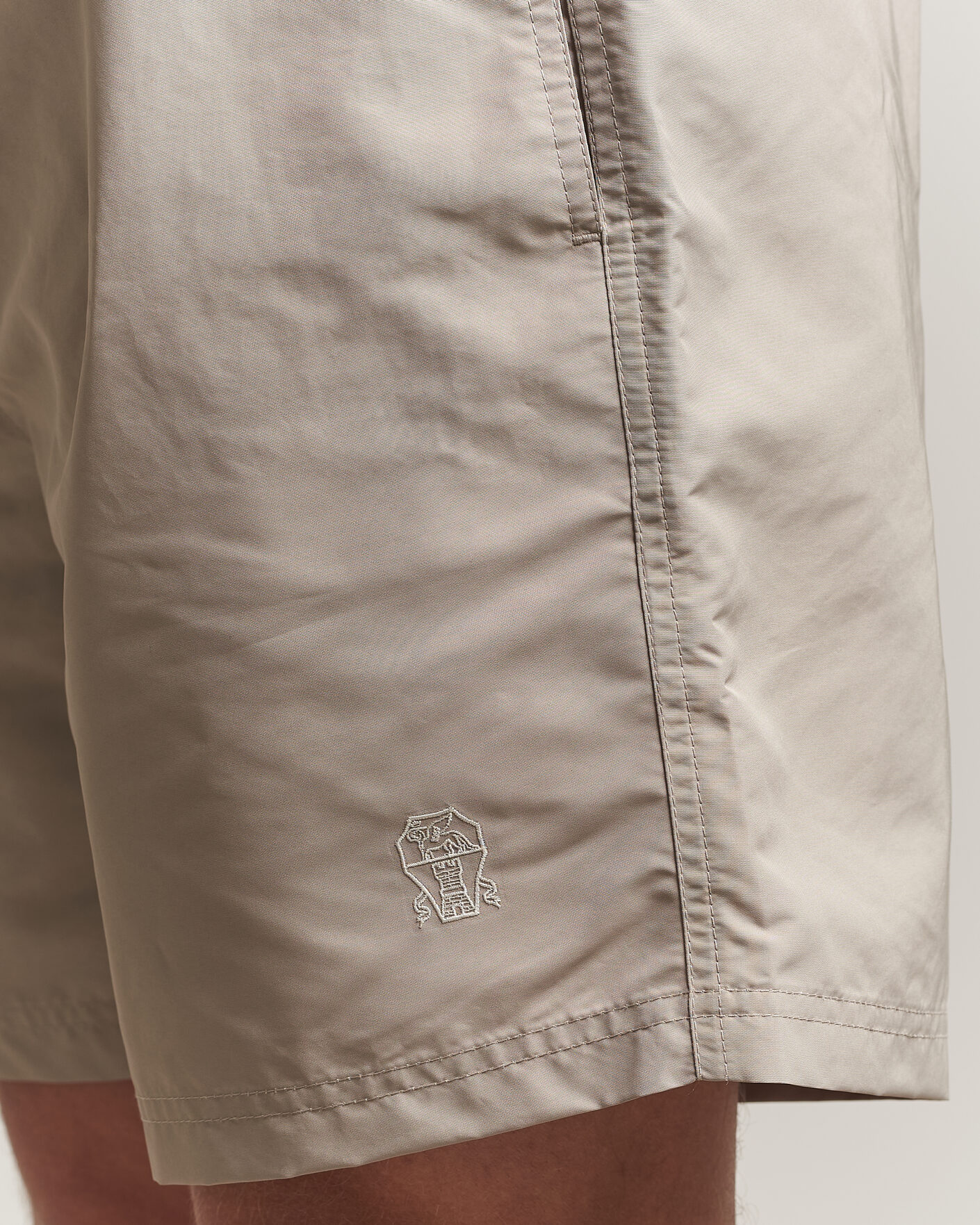 Mies | Uimahousut | Brunello Cucinelli | Nylon Swim Trunks Beige