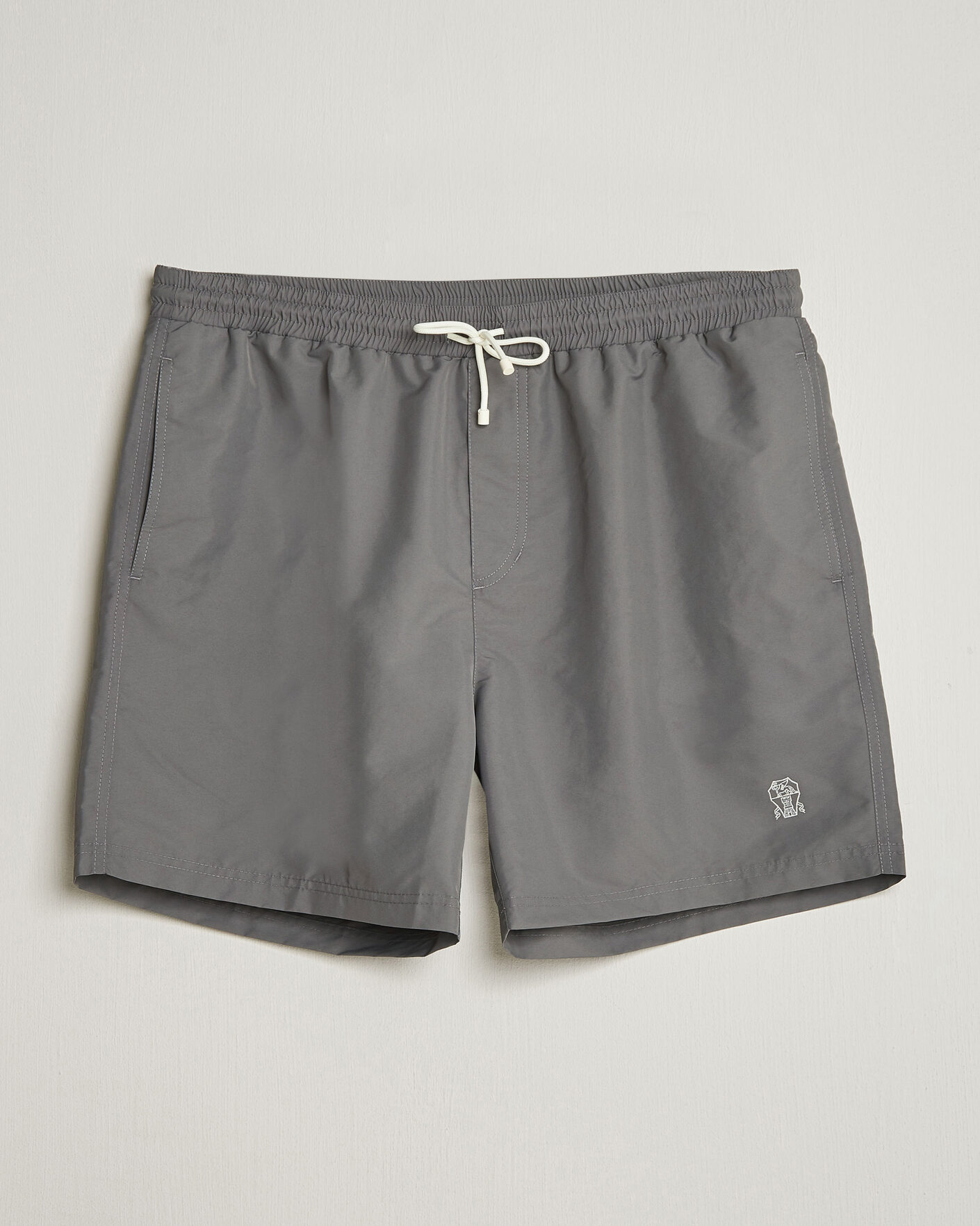 Mies | Uimahousut | Brunello Cucinelli | Nylon Swim Trunks Grey