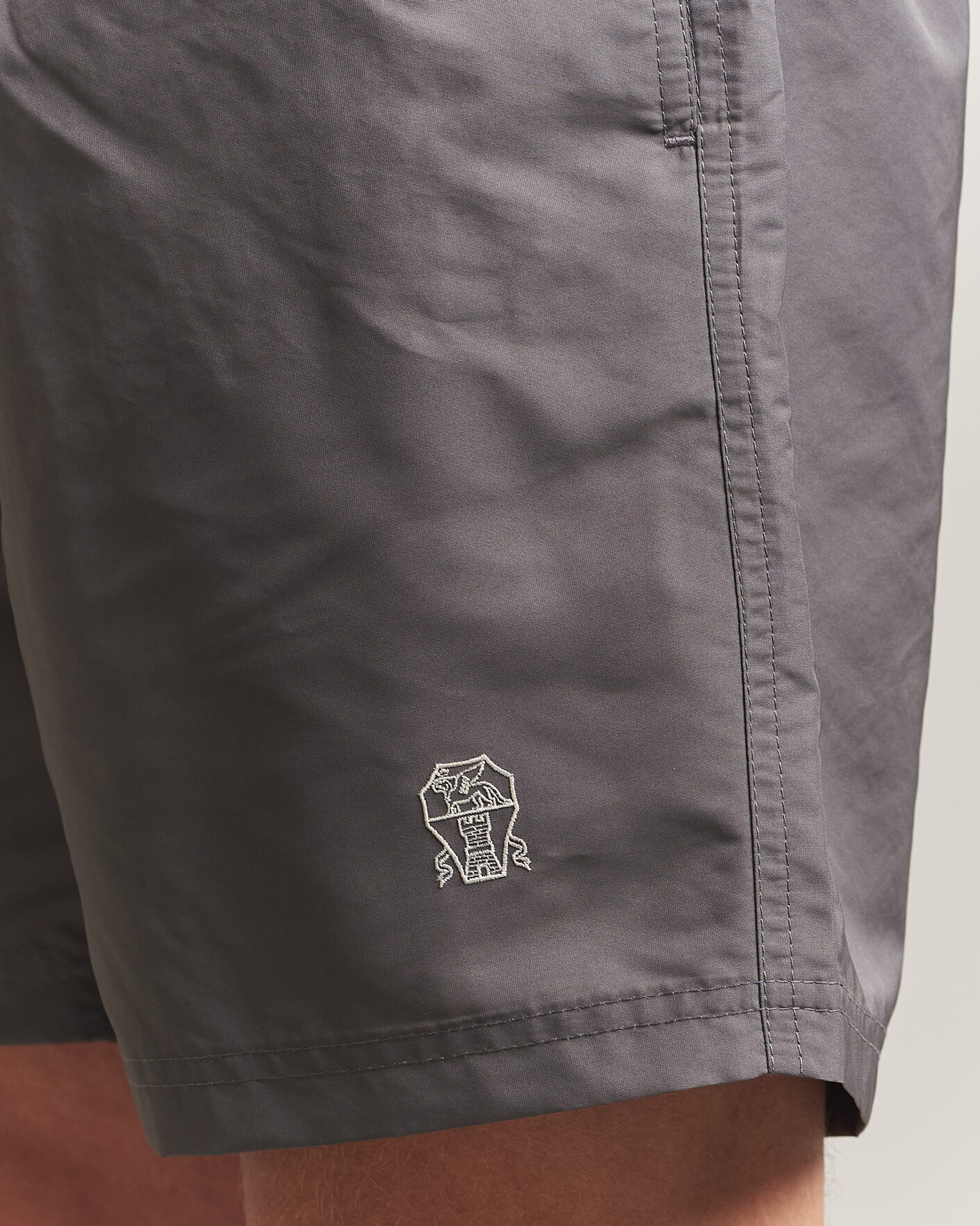 Mies | Uimahousut | Brunello Cucinelli | Nylon Swim Trunks Grey