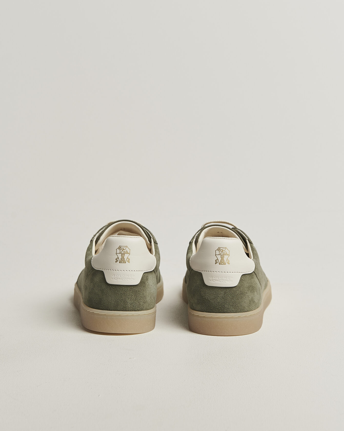 Mies | Tennarit | Brunello Cucinelli | Low Top Sneakers Olive Suede
