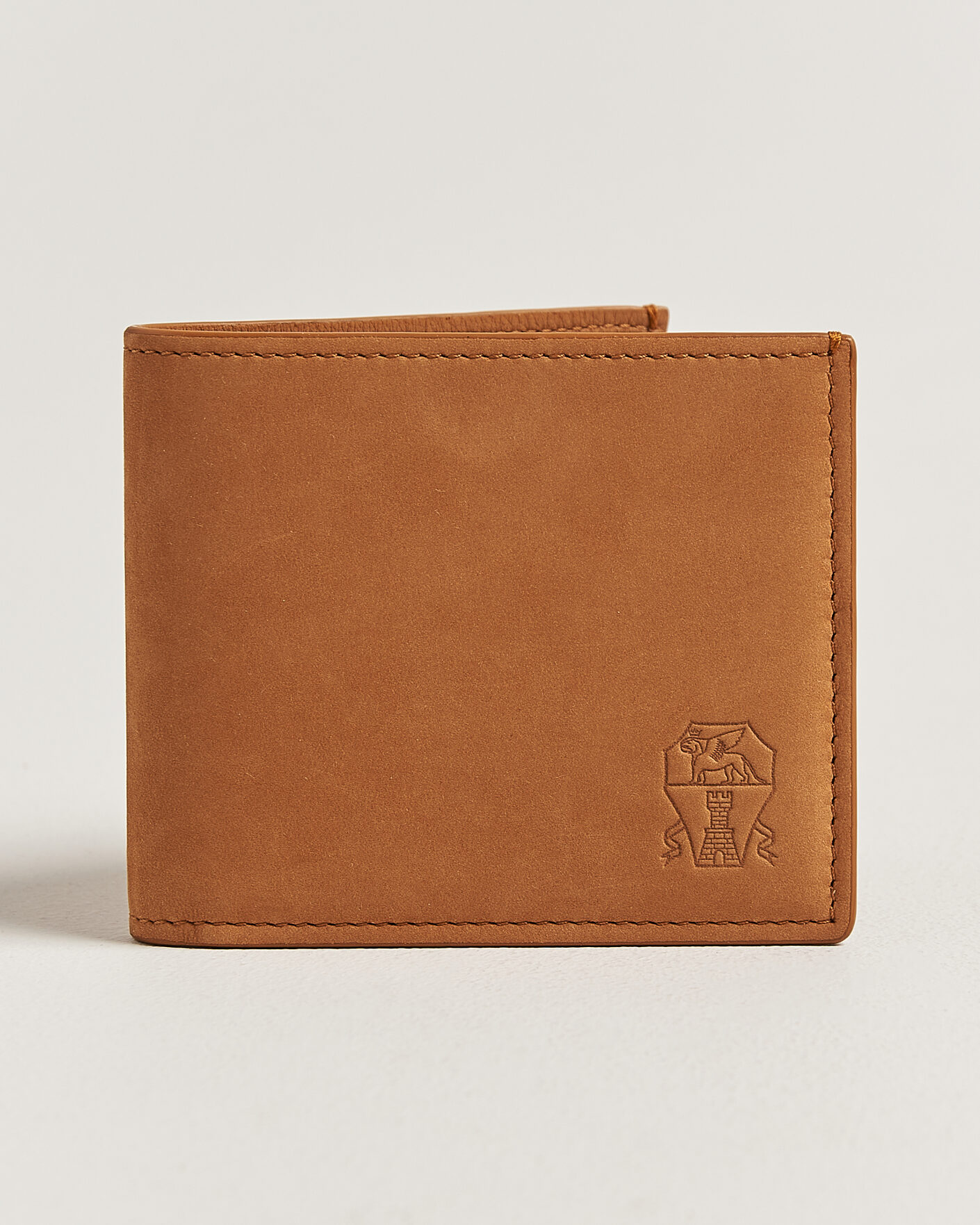 Mies | Lompakot | Brunello Cucinelli | Nubuck Leather Wallet Cognac