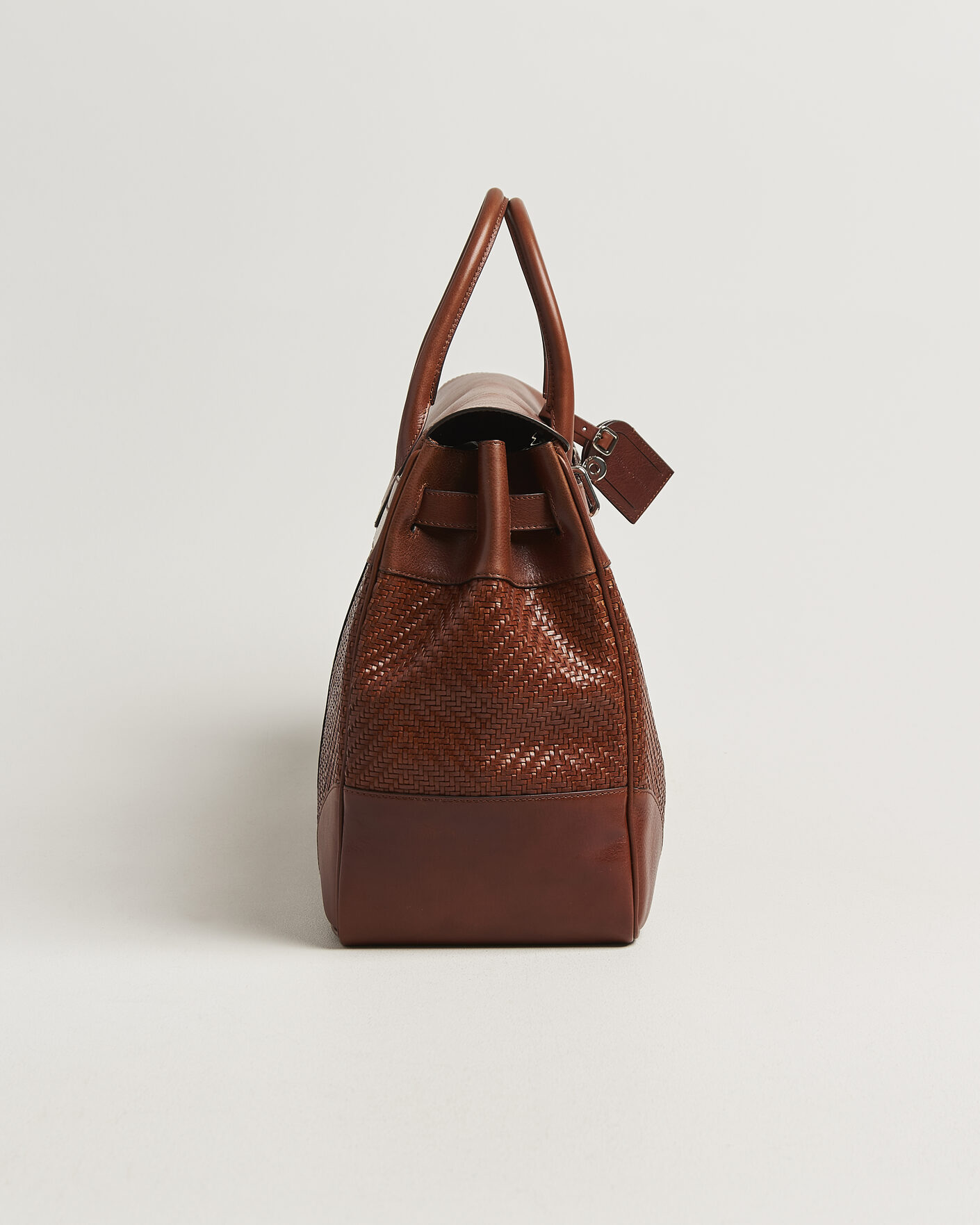 Mies | Laukut | Brunello Cucinelli | Woven Leather Duffle Bag Burnished Calf