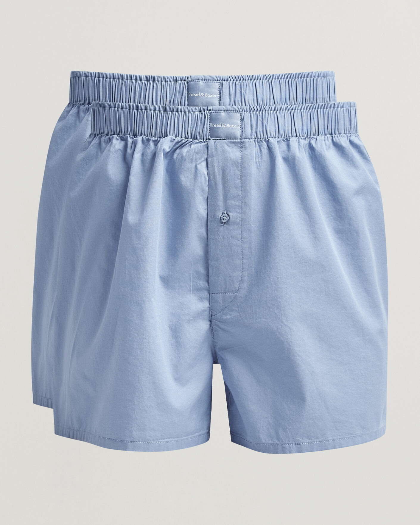 Mies | Alusvaatteet | Bread & Boxers | 2-Pack Boxer Shorts Air Blue