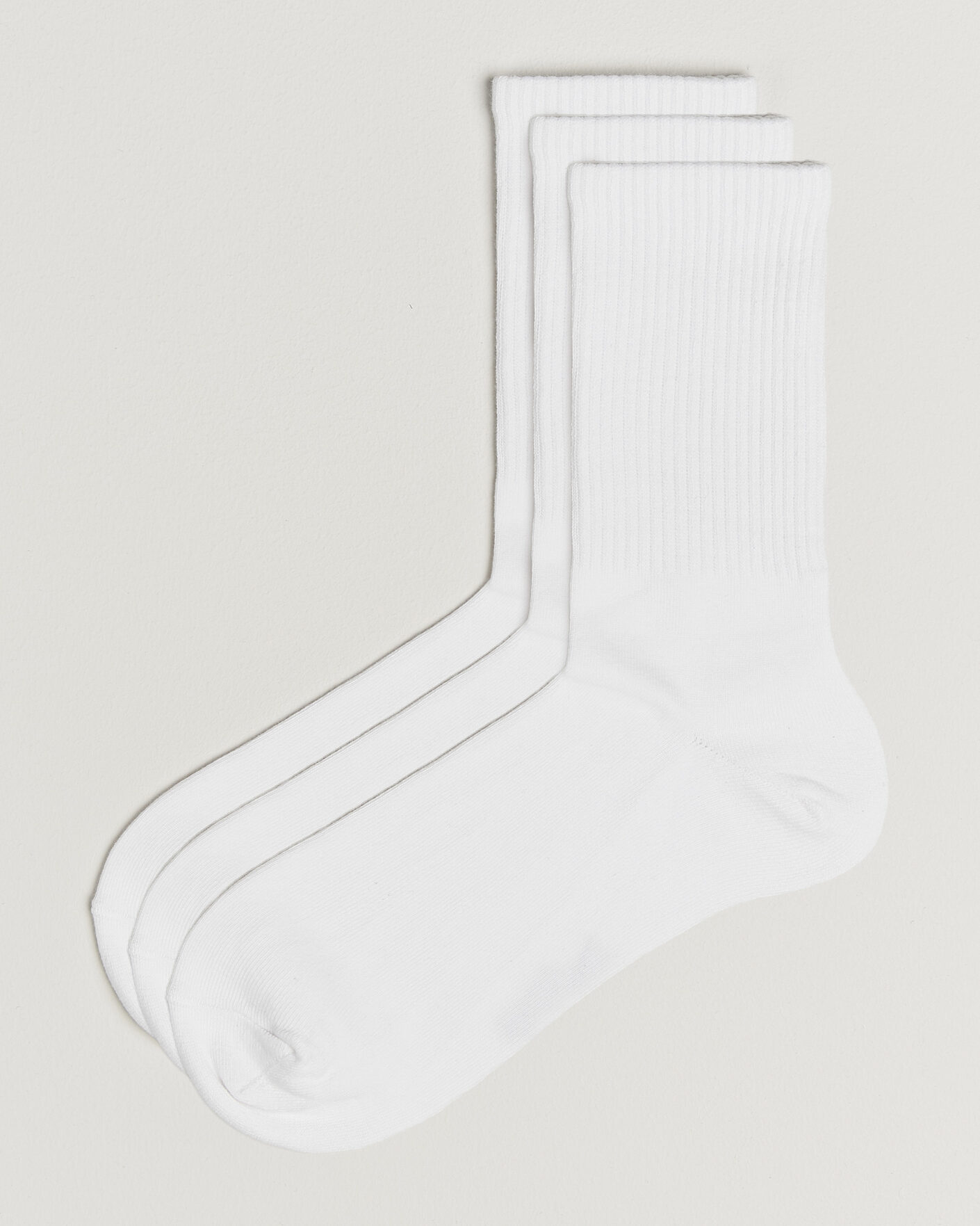 Mies | Alusvaatteet | Bread & Boxers | 3-Pack Sport Sock White