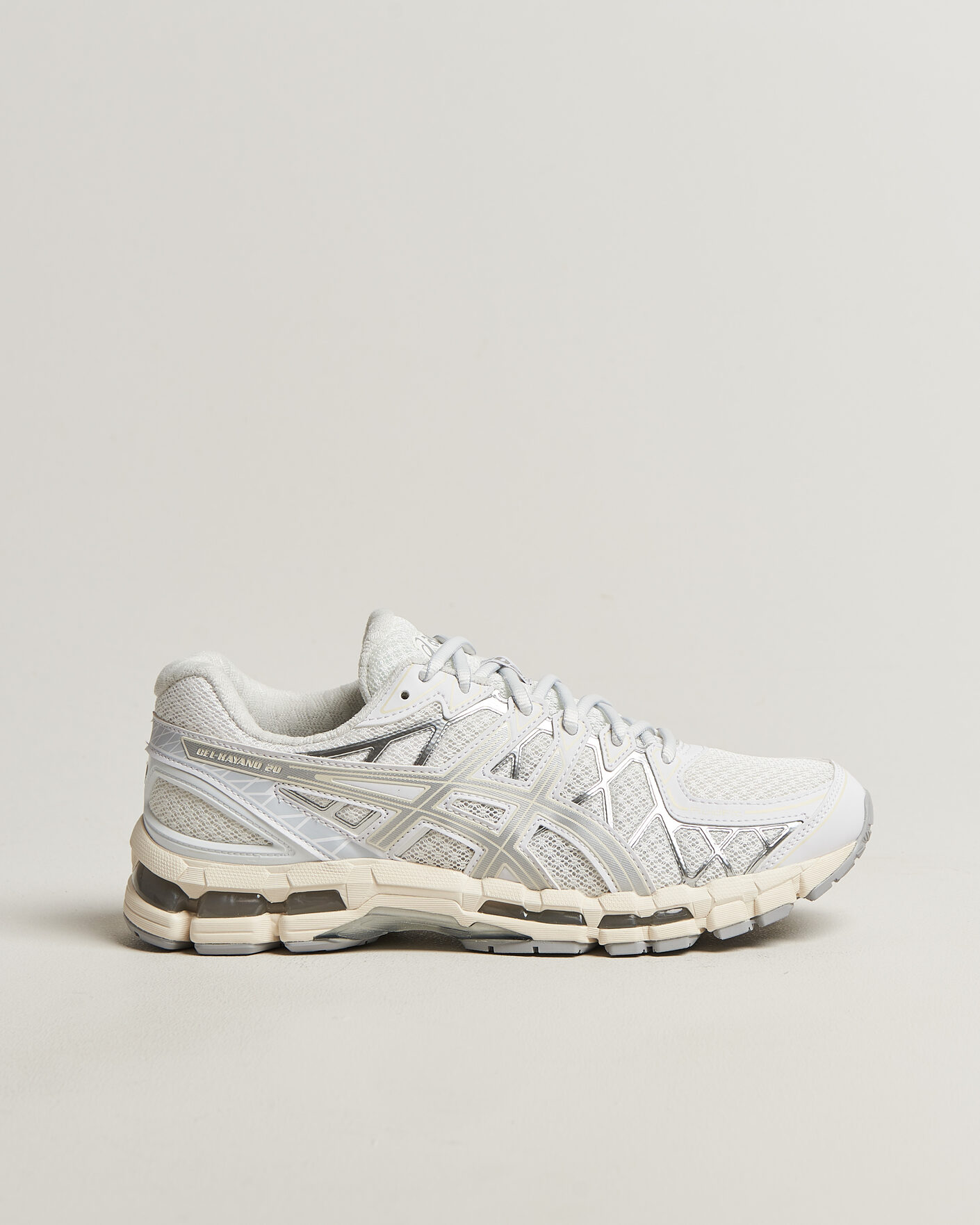 Mies | Tennarit | Asics | Gel-Kayano 20 White/Pure Silver