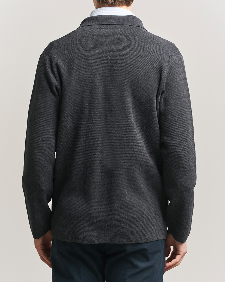 Mies | Pikkutakit | Lardini | Knitted Cotton Blazer Grey
