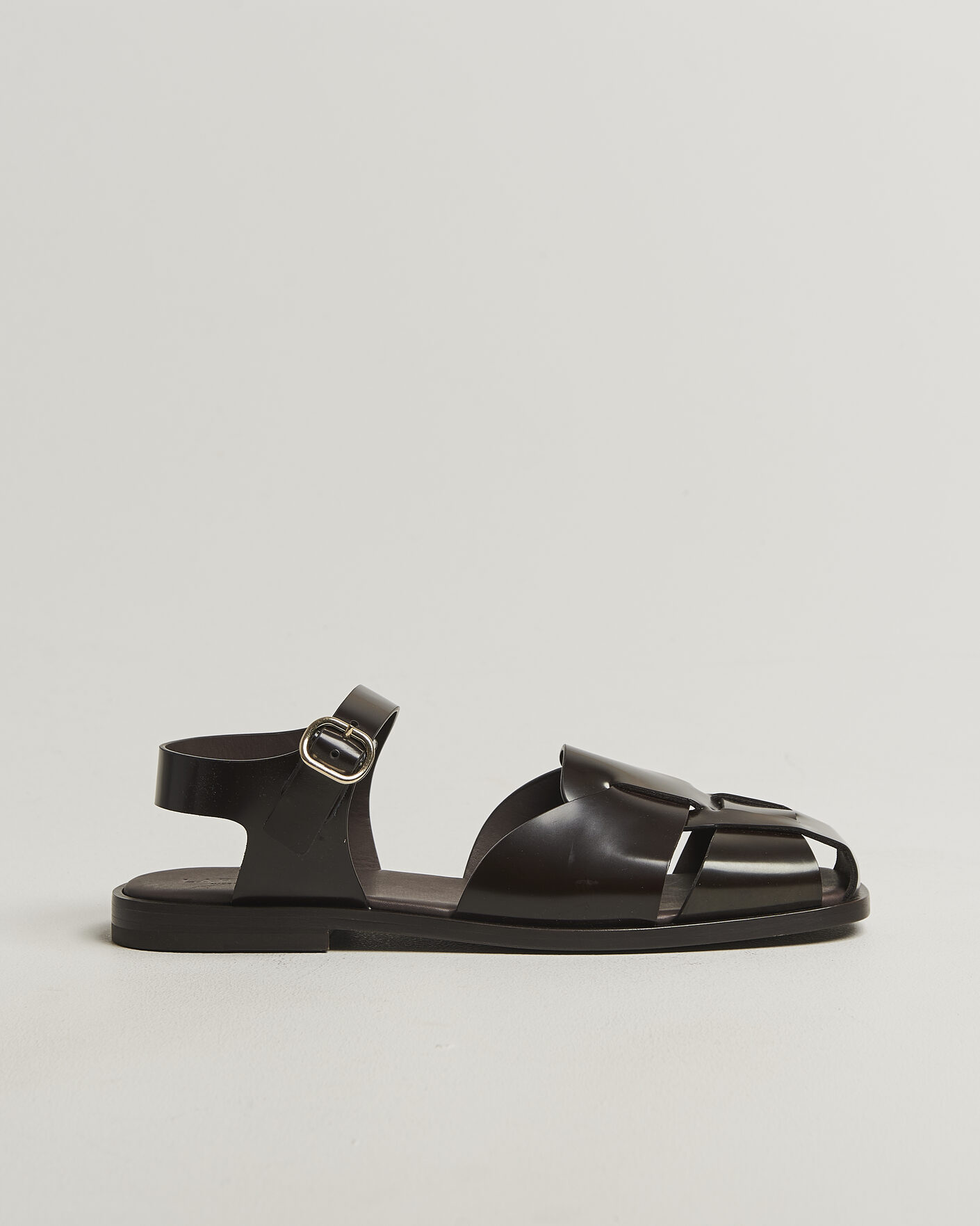 Mies | Sandaalit ja tohvelit | Lardini | Marcel Leather Sandal Dark Brown