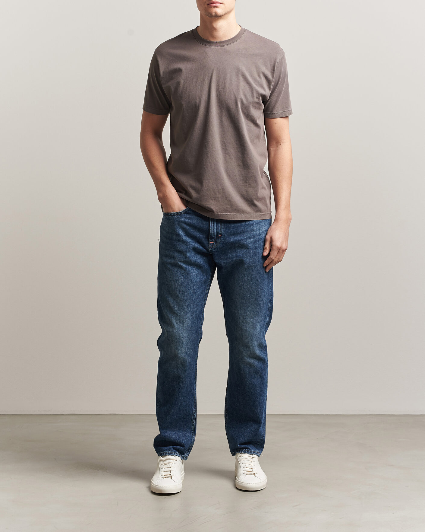 Mies | T-paidat | Colorful Standard | Classic Organic T-Shirt Faded Mud