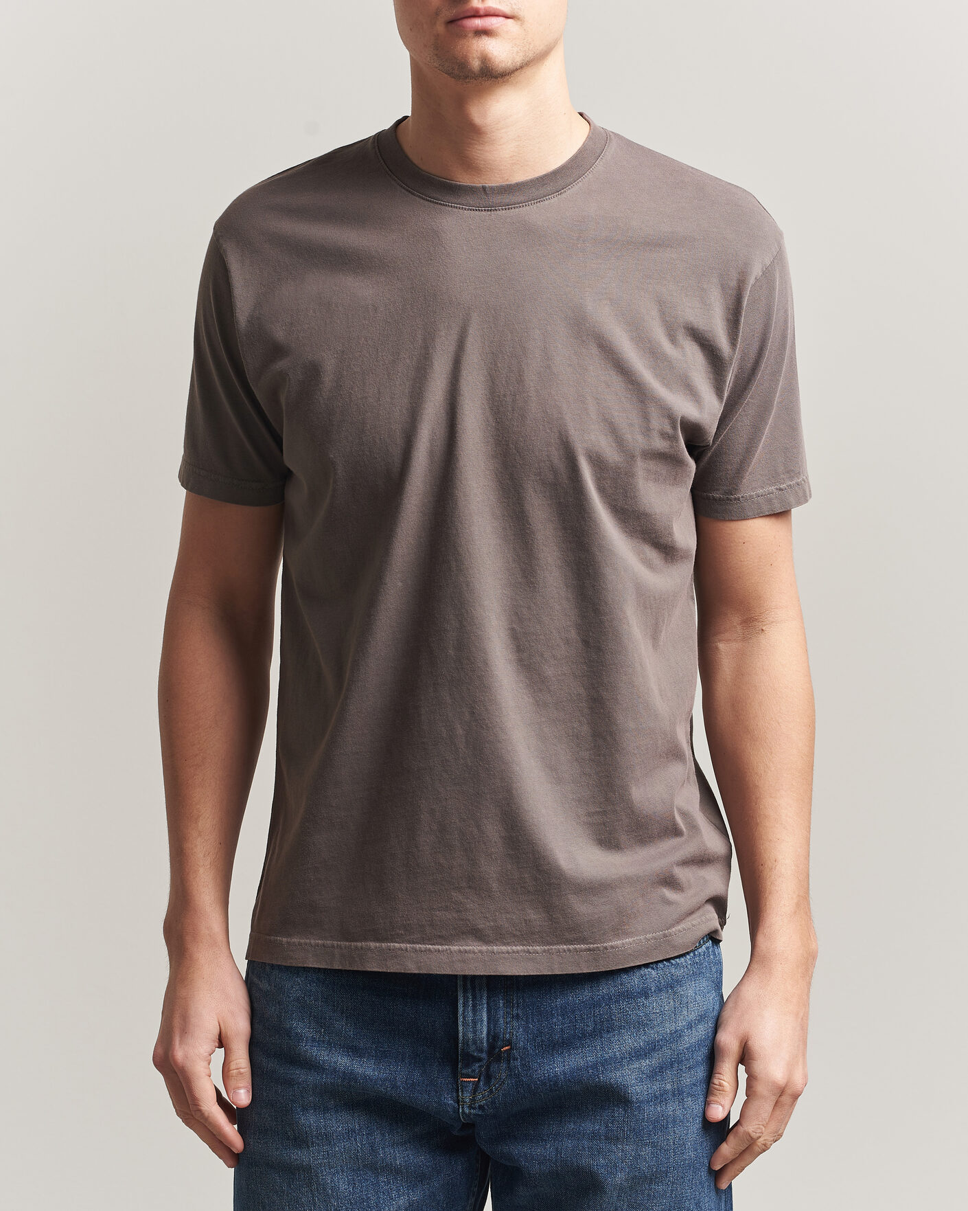 Mies | T-paidat | Colorful Standard | Classic Organic T-Shirt Faded Mud