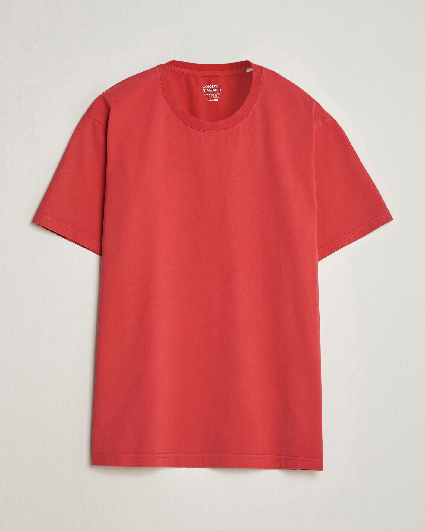 Mies | T-paidat | Colorful Standard | Classic Organic T-Shirt Faded Red