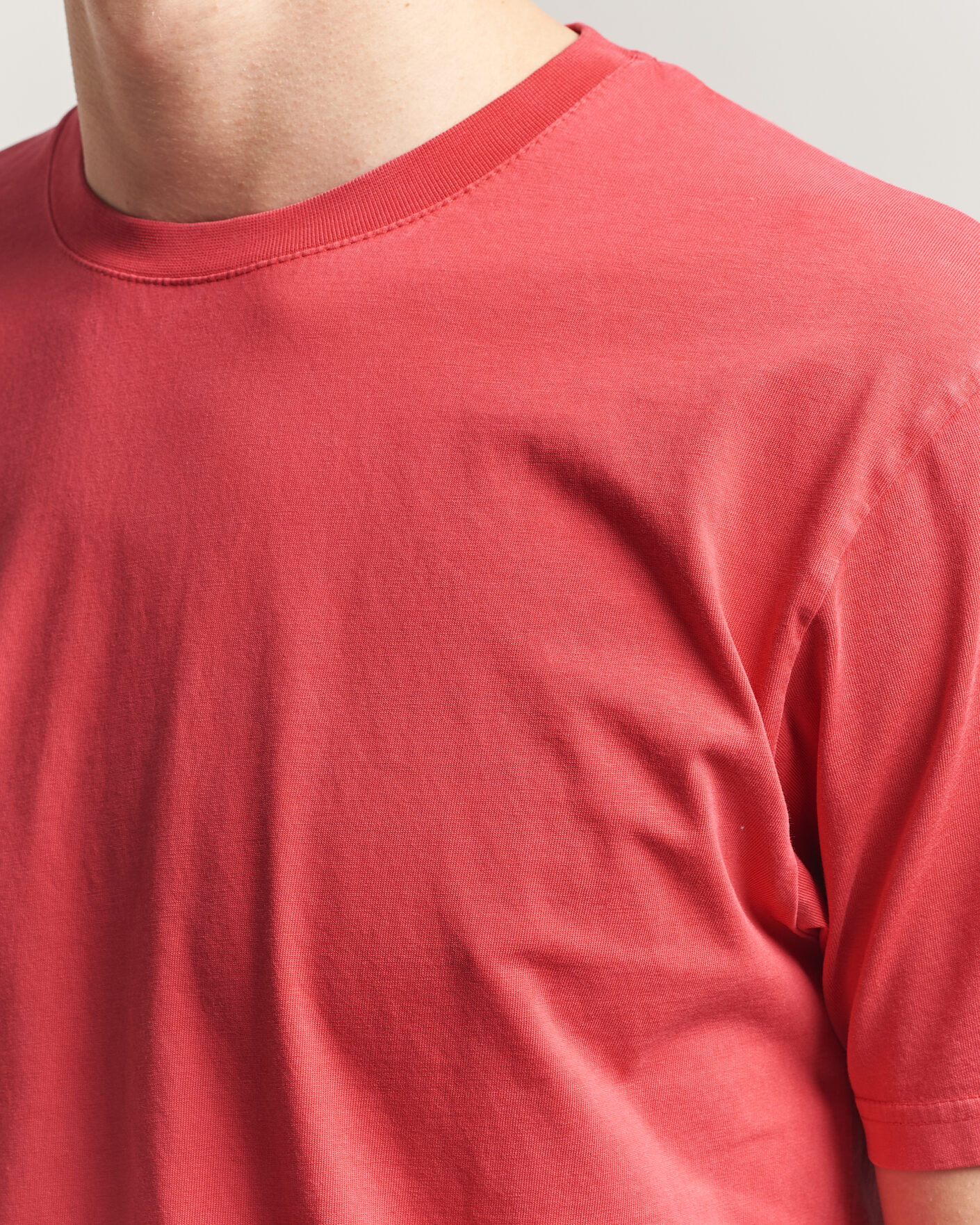 Mies | T-paidat | Colorful Standard | Classic Organic T-Shirt Faded Red