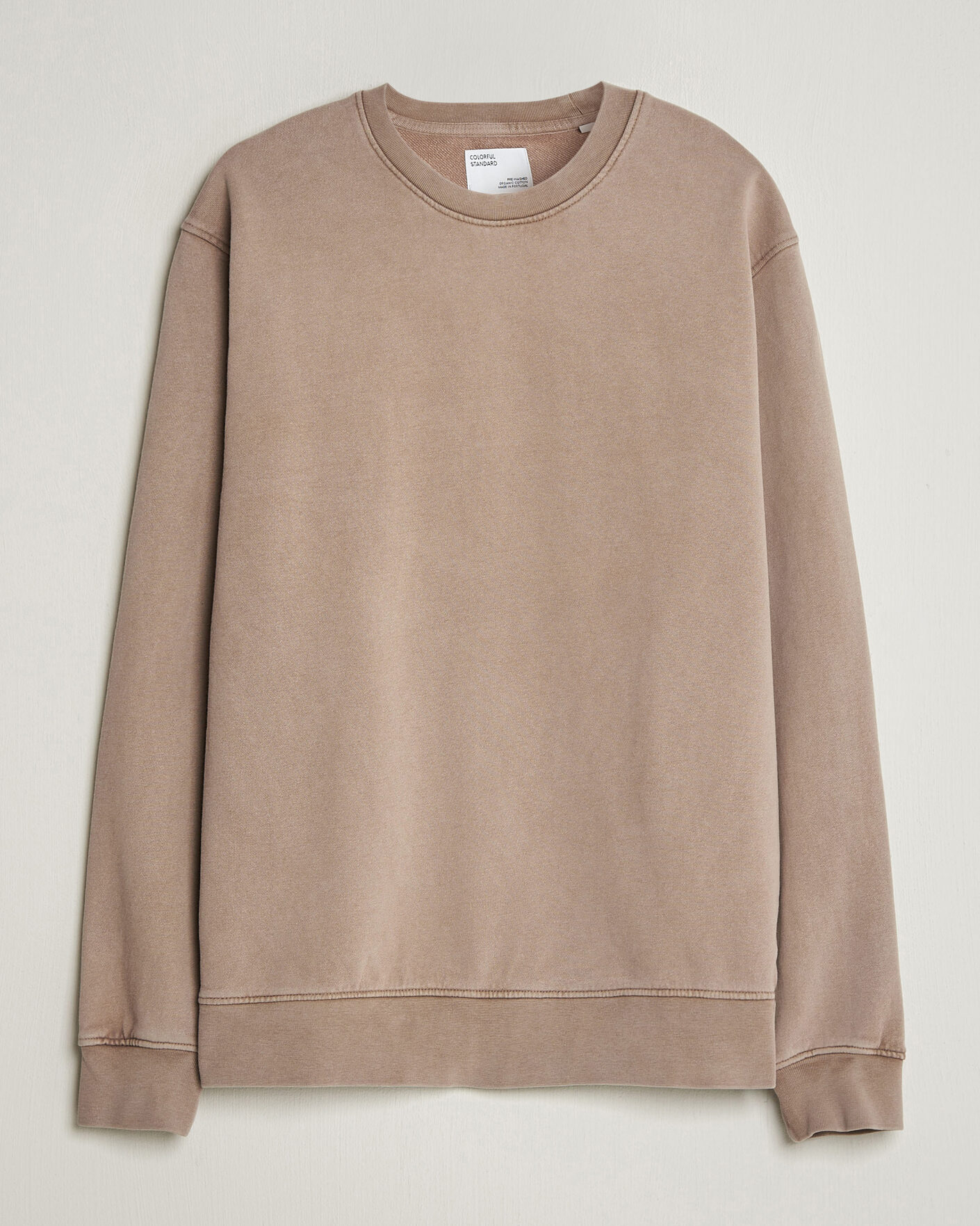 Mies | Puserot | Colorful Standard | Classic Organic Crew Neck Sweat Faded Khaki