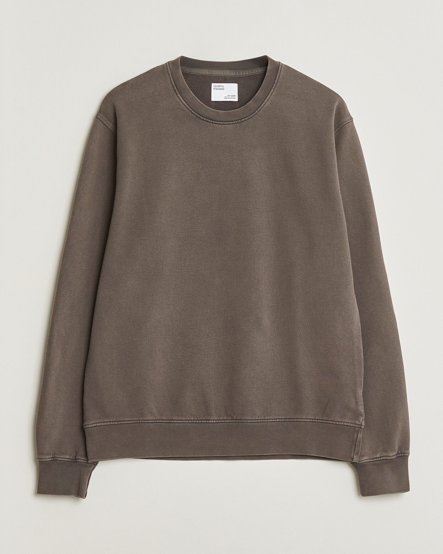 Mies | Puserot | Colorful Standard | Classic Organic Crew Neck Sweat Fade Mud