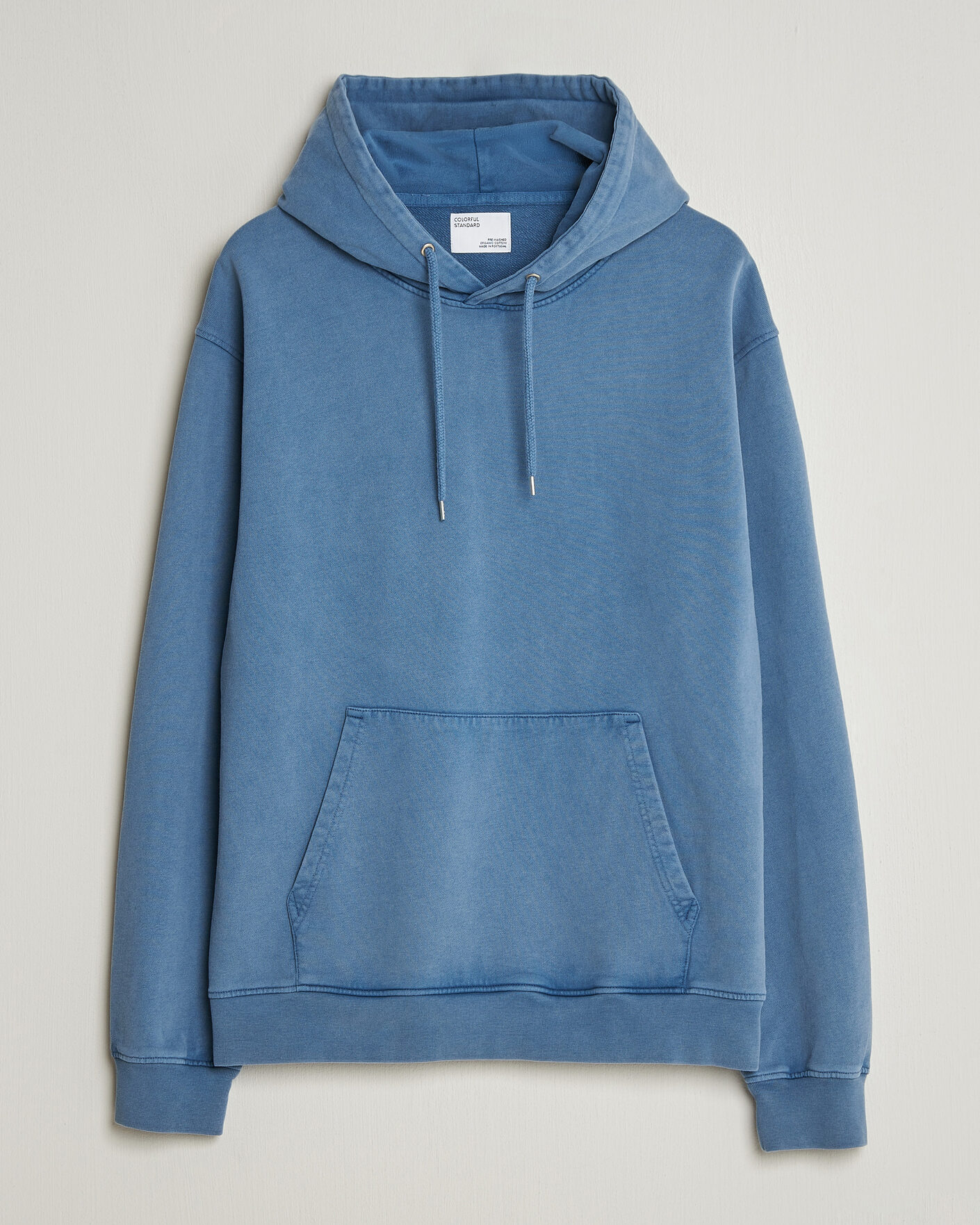 Mies | Puserot | Colorful Standard | Classic Organic Hood Faded Indigo