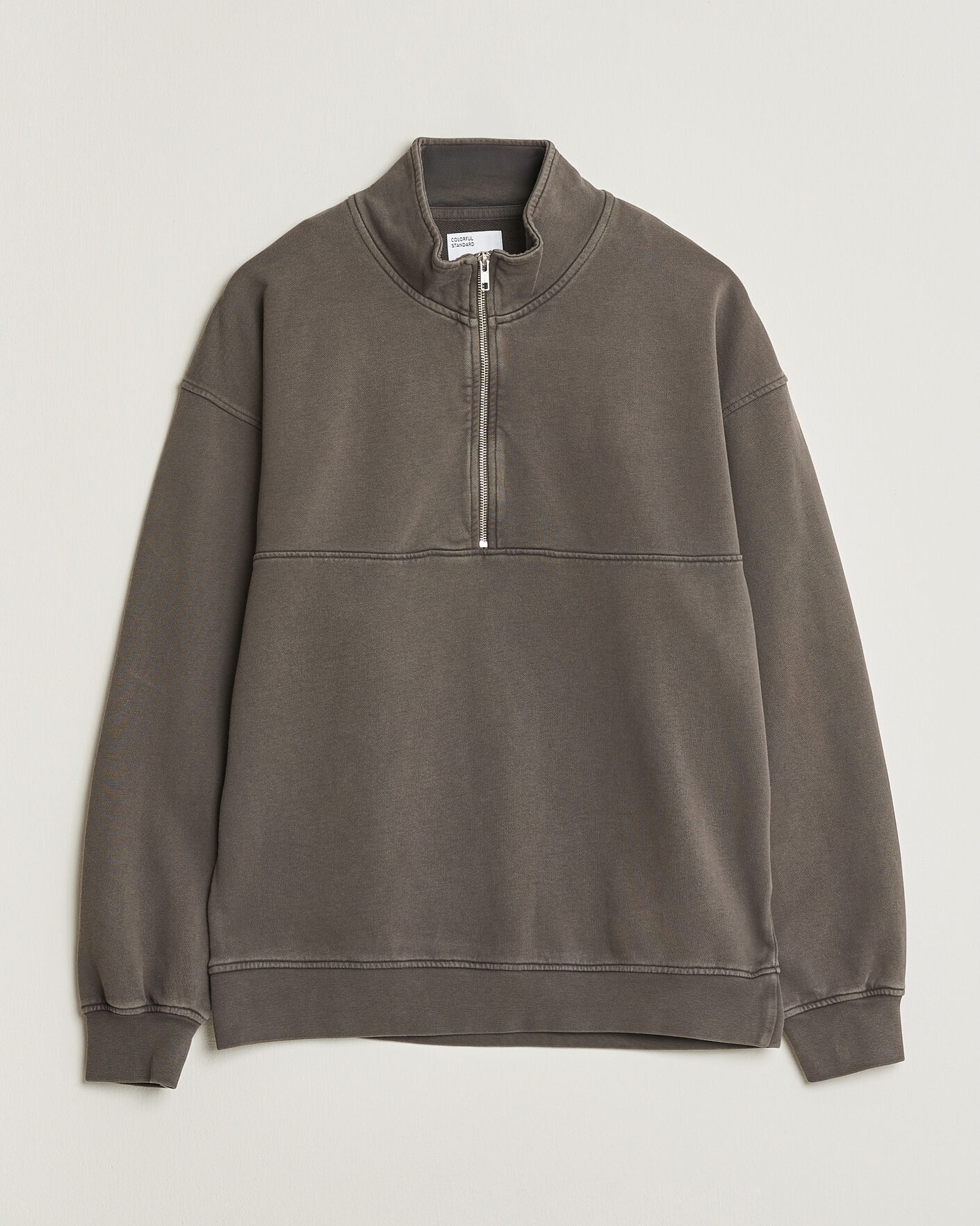 Mies | Puserot | Colorful Standard | Classic Organic Half-Zip Faded Mud