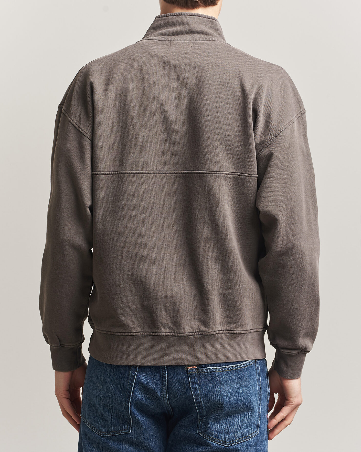 Mies | Puserot | Colorful Standard | Classic Organic Half-Zip Faded Mud