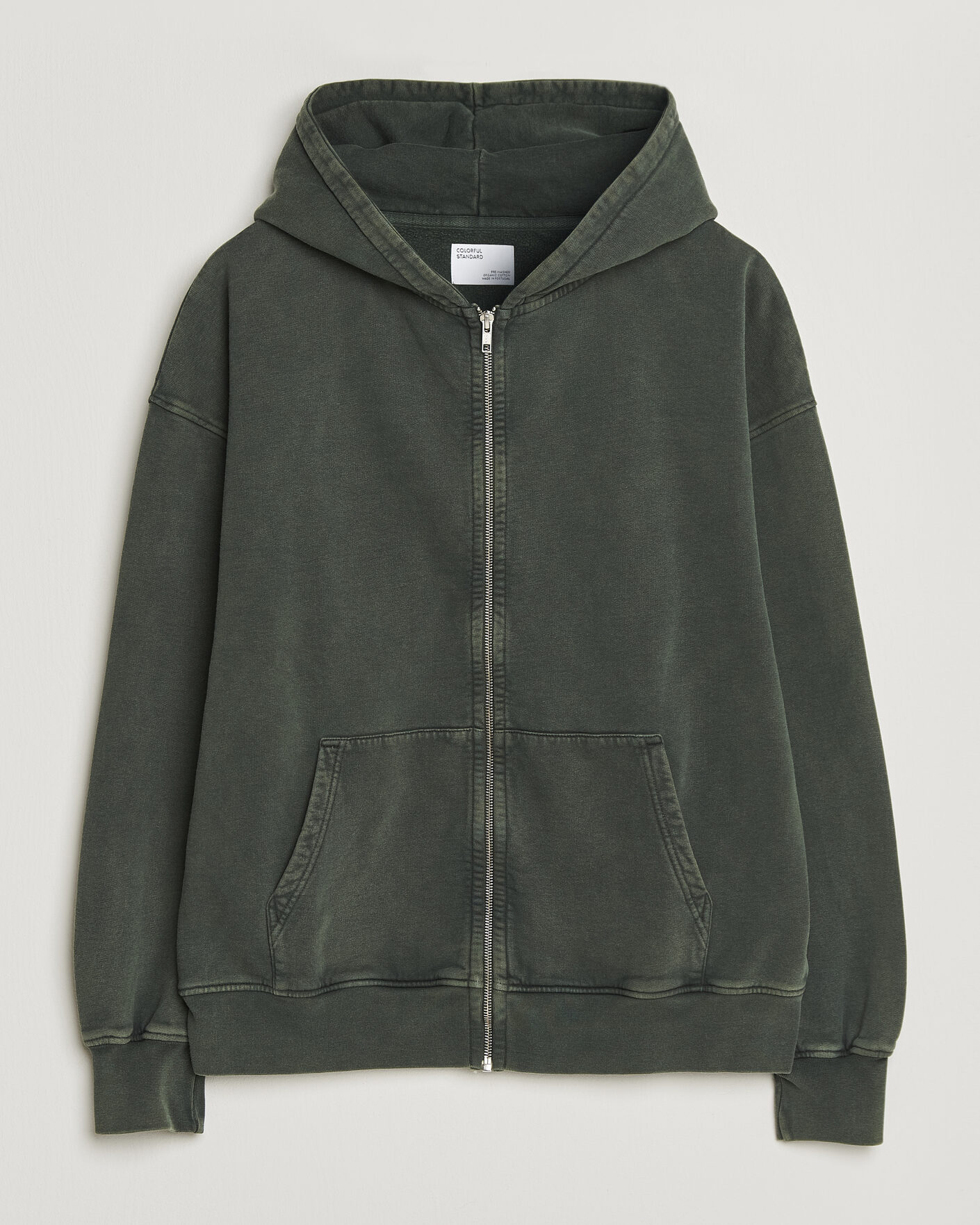Mies | Puserot | Colorful Standard | Classic Organic Full Zip Hoodie Midnight Forest