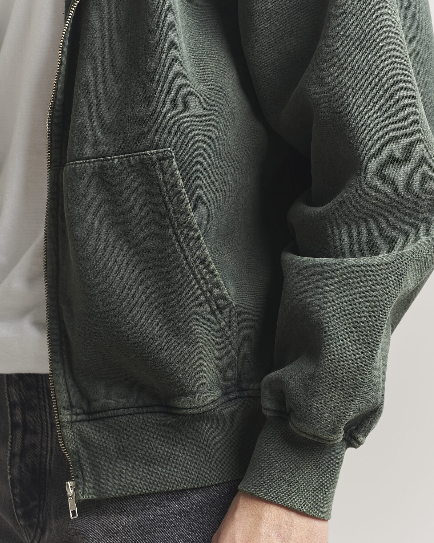 Mies | Puserot | Colorful Standard | Classic Organic Full Zip Hoodie Midnight Forest