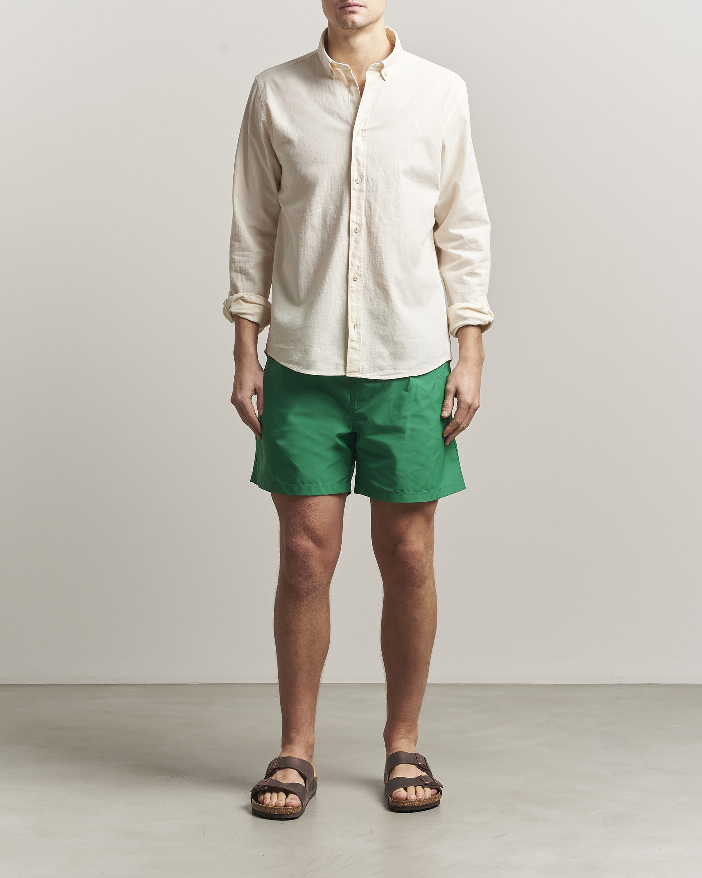 Mies | Uimahousut | Colorful Standard | Classic Organic Swim Shorts Kelly Green