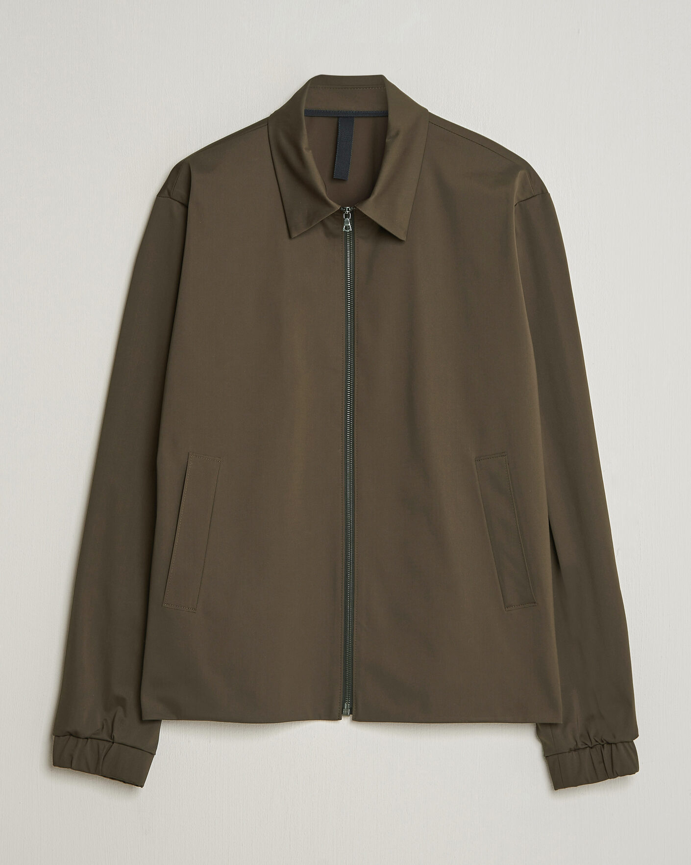 Mies | Takit | Harris Wharf London | Light Technic Short Jacket Dark Brown