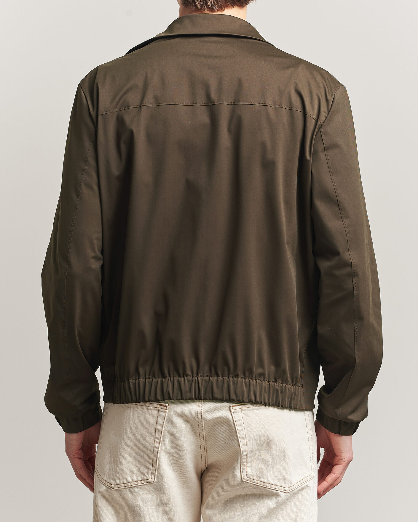 Mies | Takit | Harris Wharf London | Light Technic Short Jacket Dark Brown