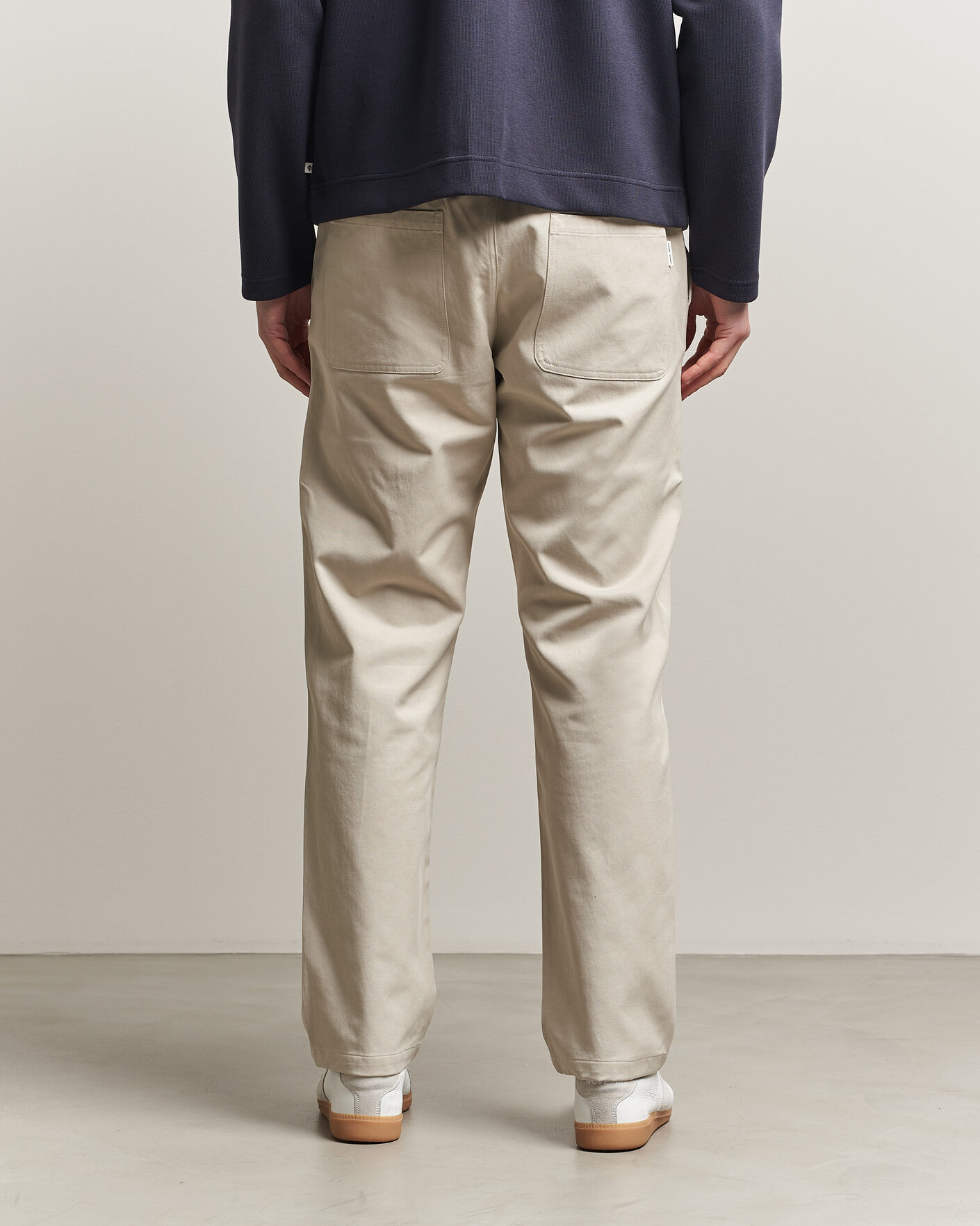 Mies | Housut | Samsøe Samsøe | Jabari Cotton Drawstring Trousers Moonstruck