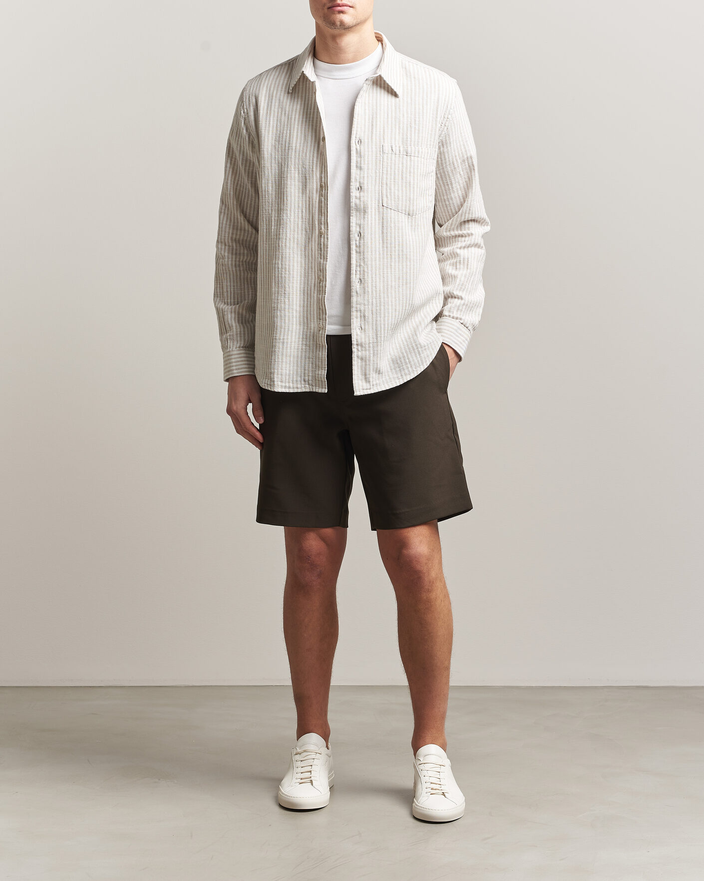 Mies | Shortsit | Samsøe Samsøe | Smith Drawstring Shorts Black Olive