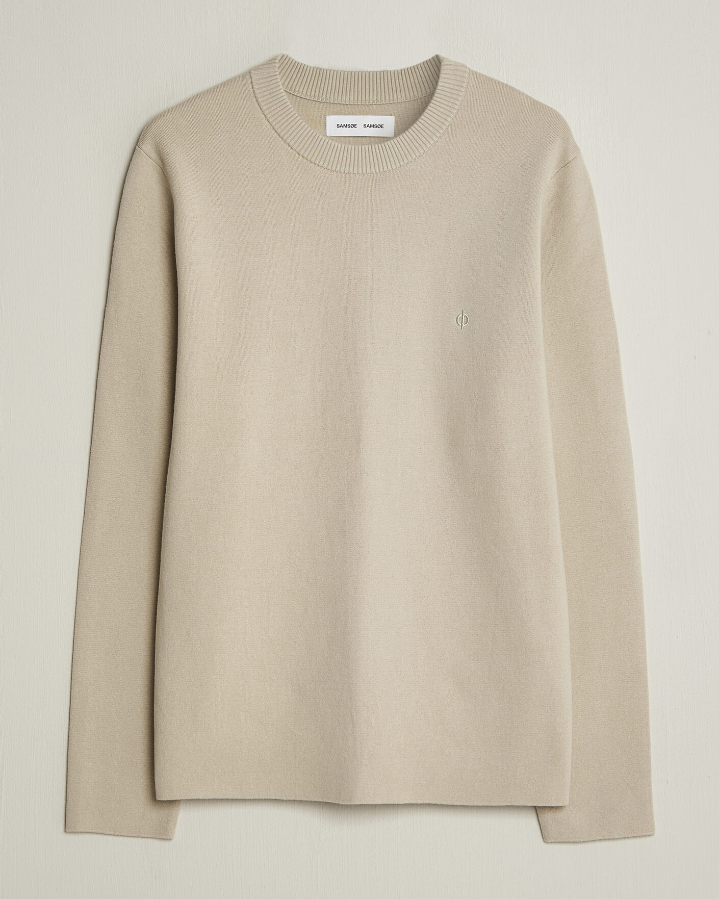 Mies | Puserot | Samsøe Samsøe | Niklas Crew Neck Sweater Moonstruck