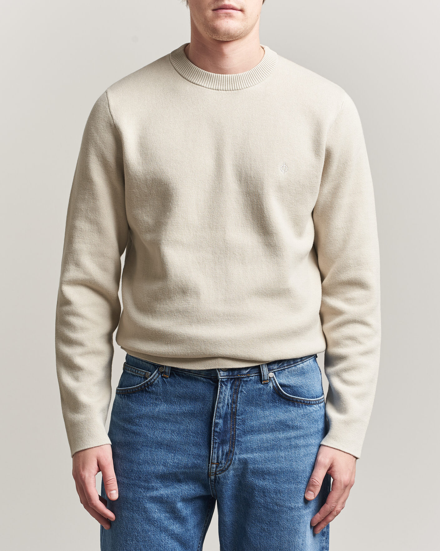 Mies | Puserot | Samsøe Samsøe | Niklas Crew Neck Sweater Moonstruck