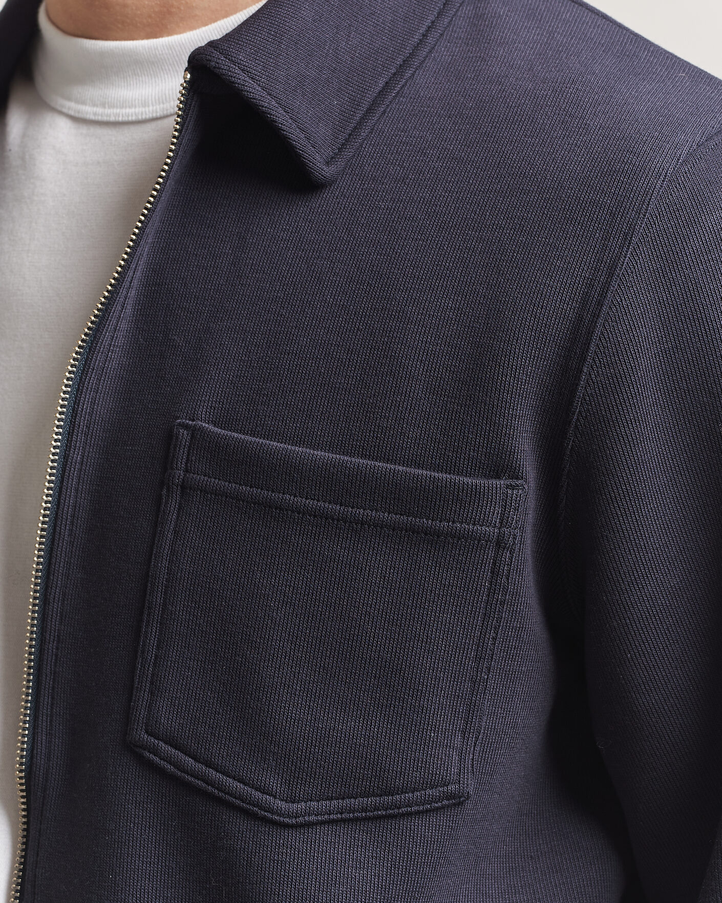 Mies | Puserot | Samsøe Samsøe | Hannes Full Zip Salute Navy