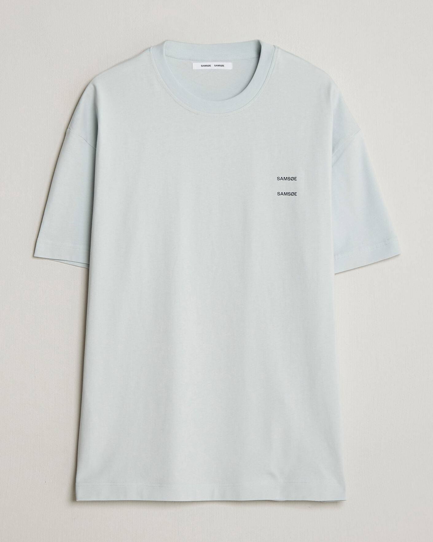 Mies | T-paidat | Samsøe Samsøe | Joel Organic Cotton T-Shirt Skywriting