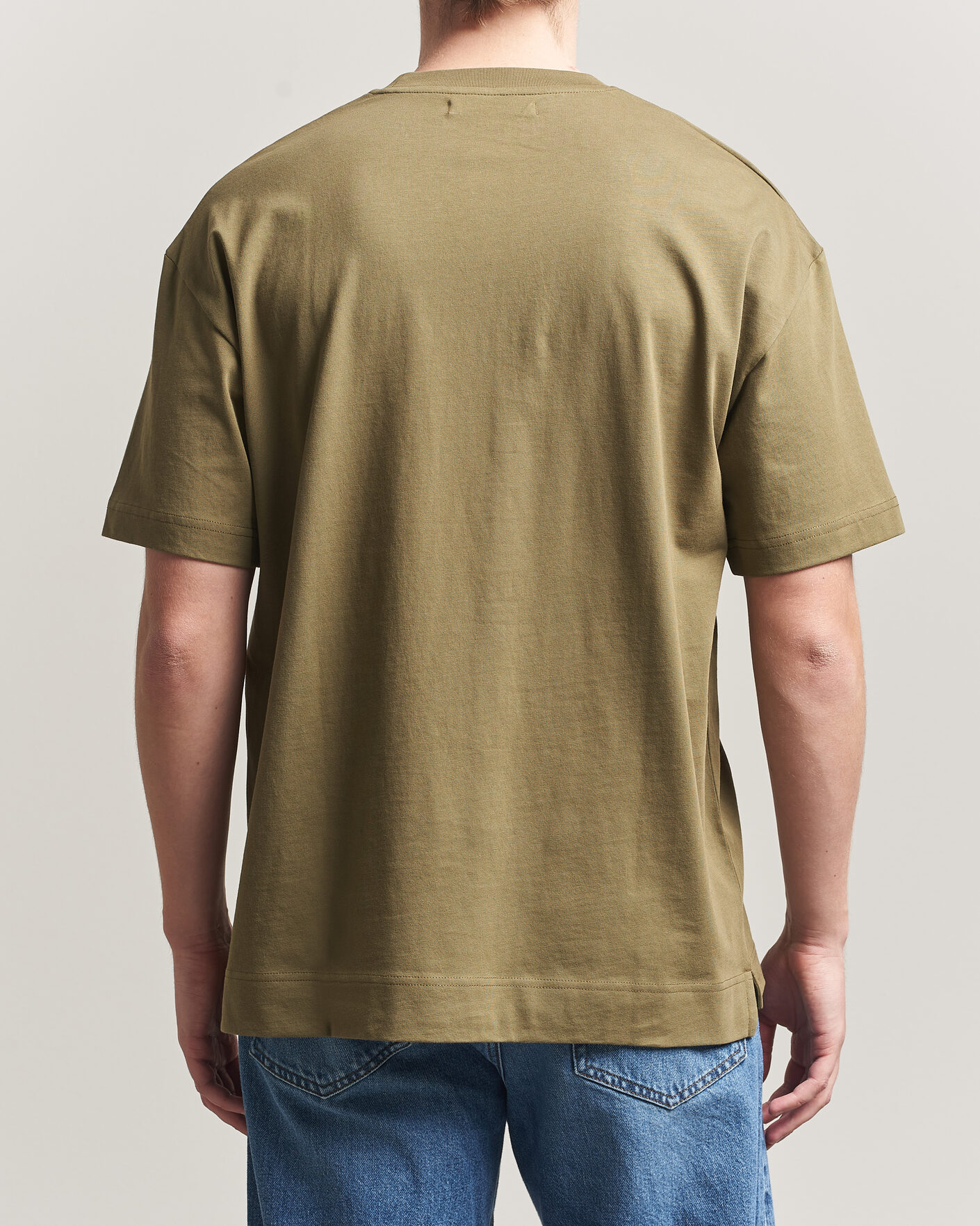 Mies | T-paidat | Samsøe Samsøe | Joel Organic Cotton T-Shirt Burnt Olive