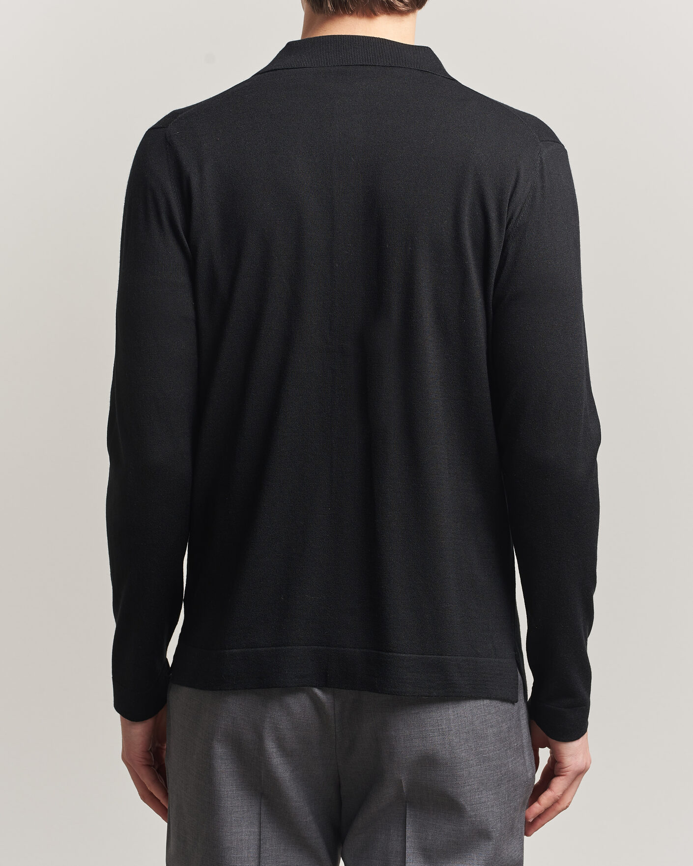 Mies | Puserot | Stenströms | Silk/Cashmere Cardigan Black