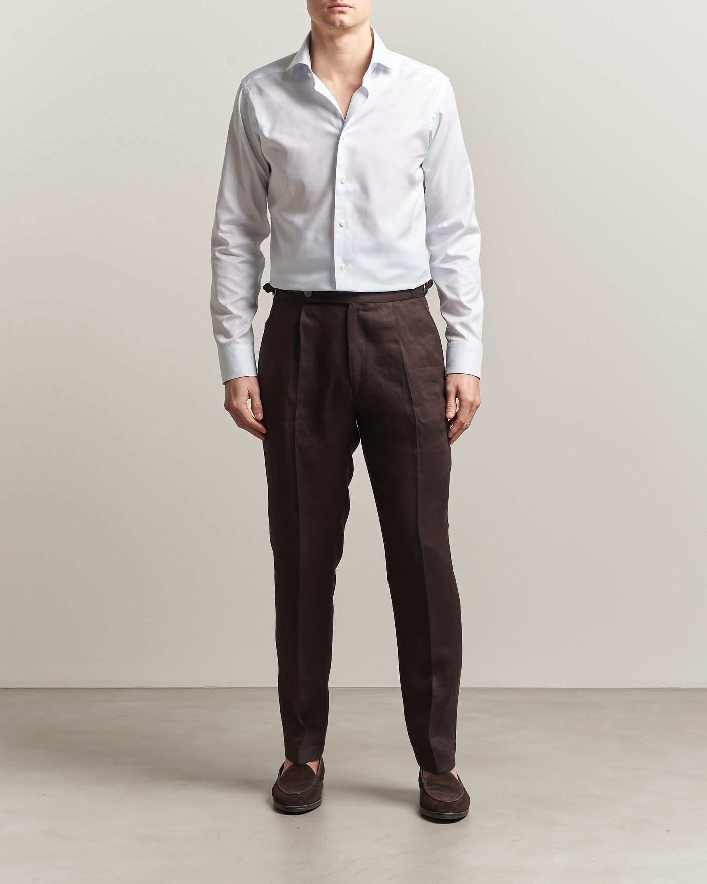 Mies | Kauluspaidat | Eton | Slim Fit Signature Oxford Shirt Light Blue